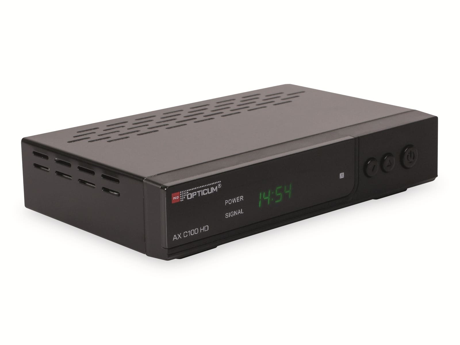 RED OPTICUM DVB-C HDTV-Receiver AX C100 HD, schwarz