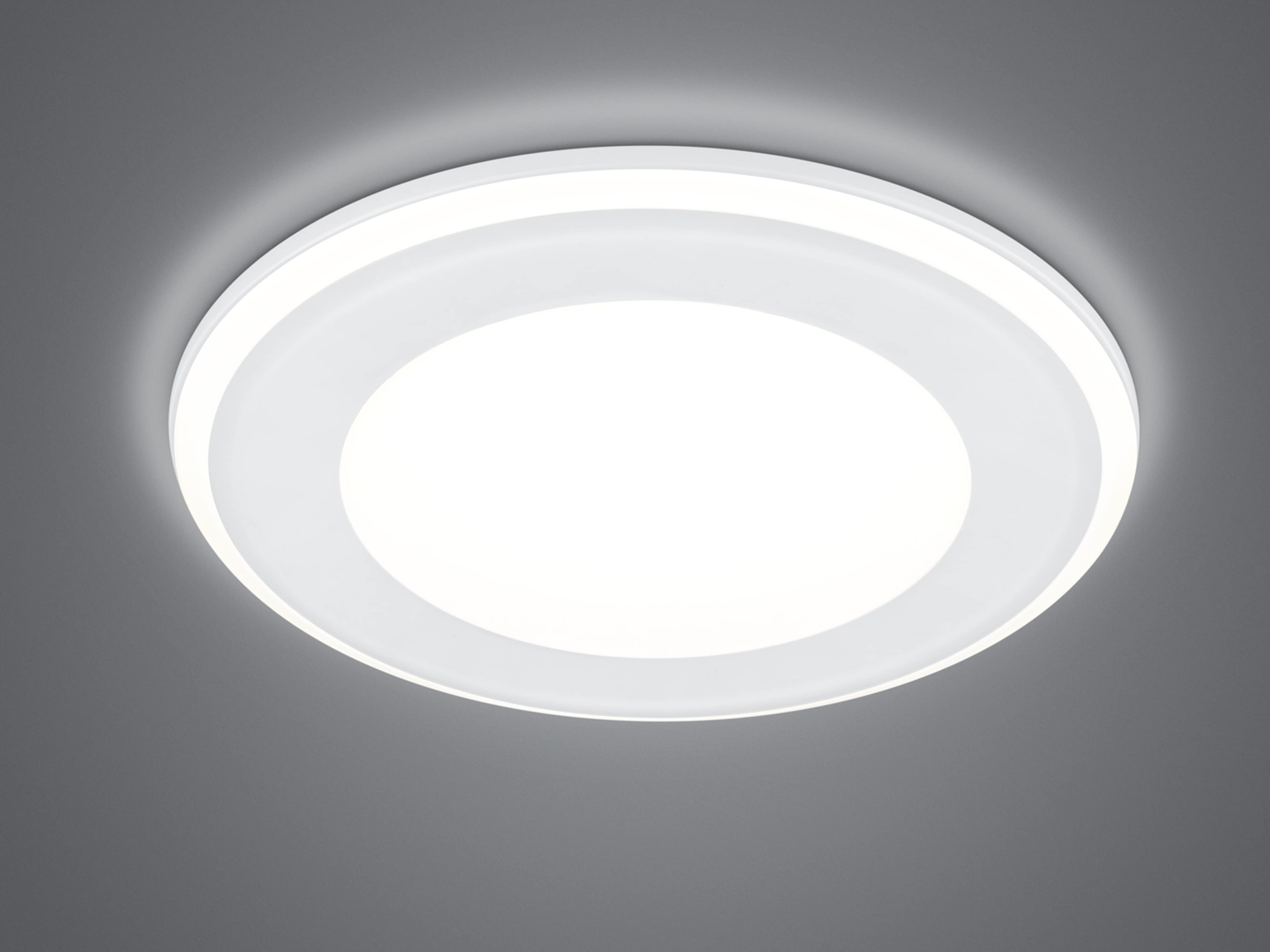 TRIO LED-Einbauleuchte Aura 652410131 weiß, 10 W, 1040 lm, 3000 K