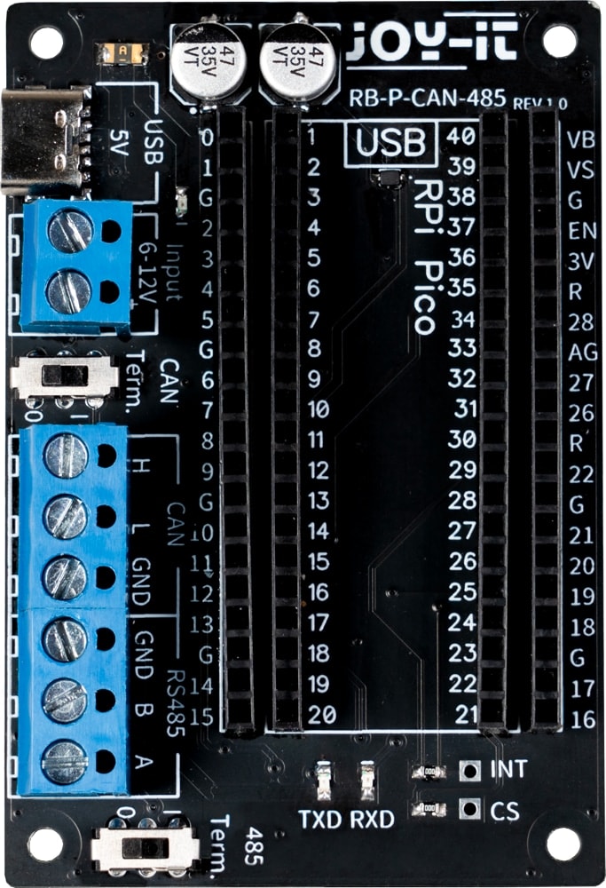 JOY-IT CAN-Modul RB-P-CAN-485, Raspberry Pi Pico