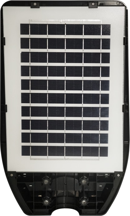 LUXULA Solar-Straßenleuchte, 50 W, 600 lm, mit PIR Sensor