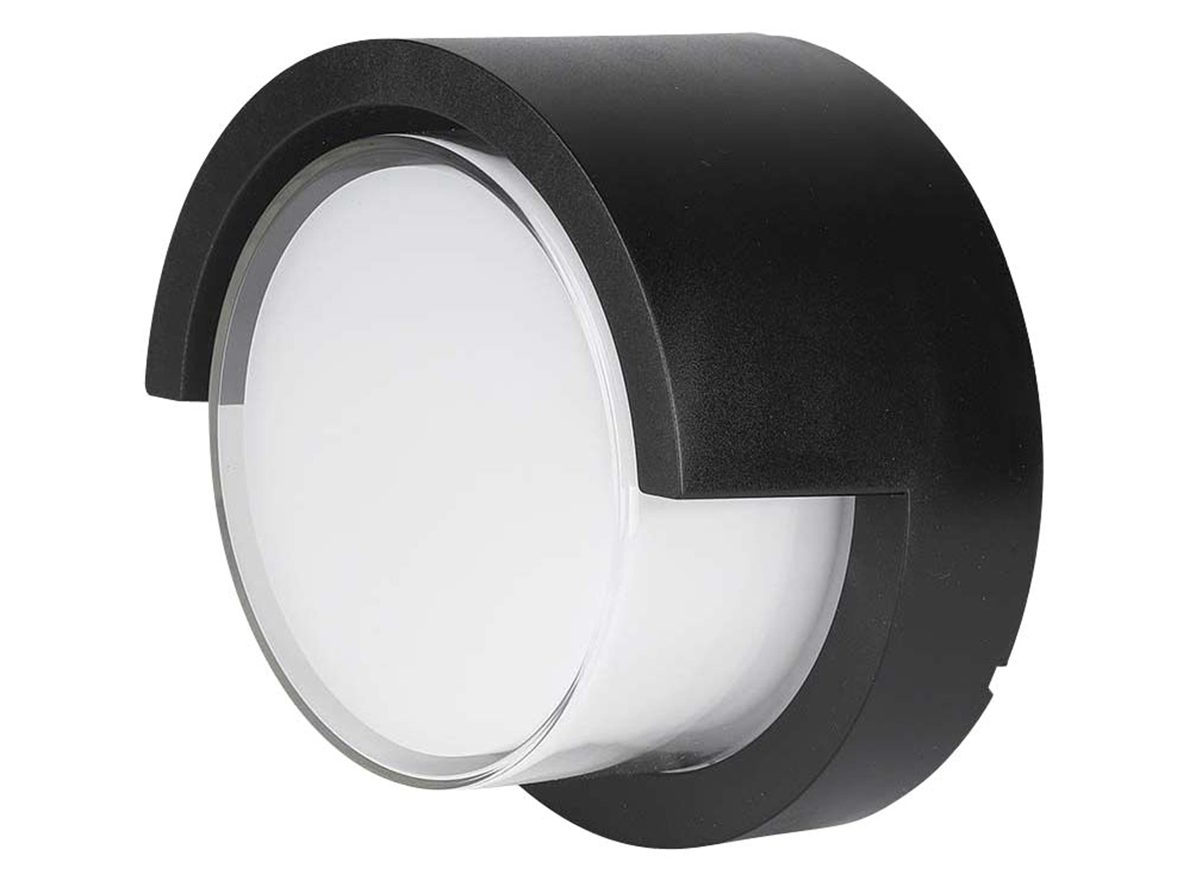 V-TAC LED-Wandleuchte VT-827, EEK: F, 12 W, 1155 lm, 4000 K, schwarz