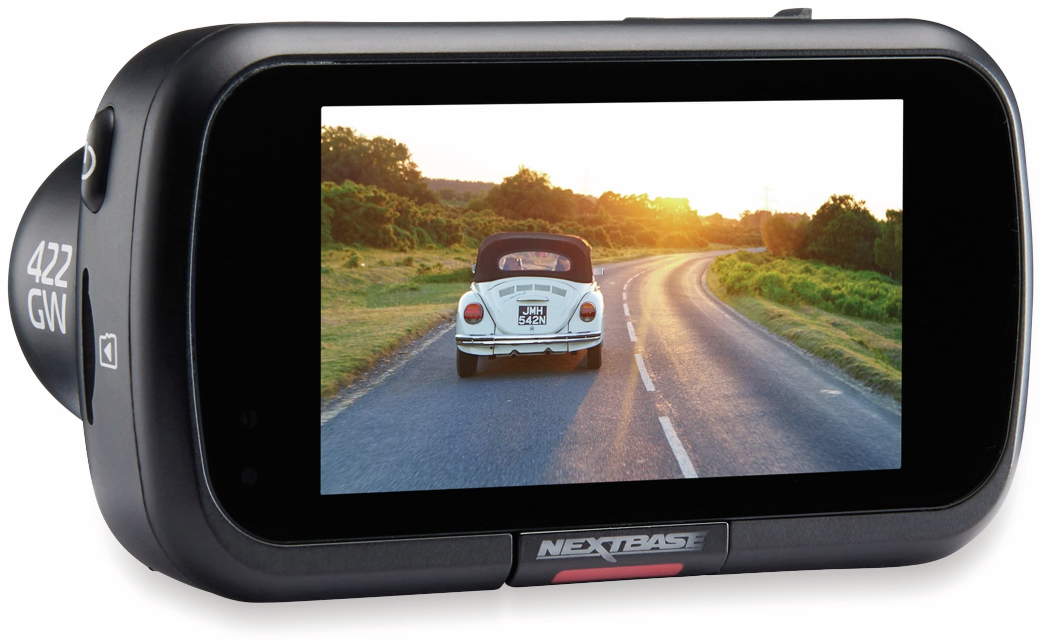 Nextbase Dashcam 422GW, 1440p, 2,5" Touch, WiFi, GPS