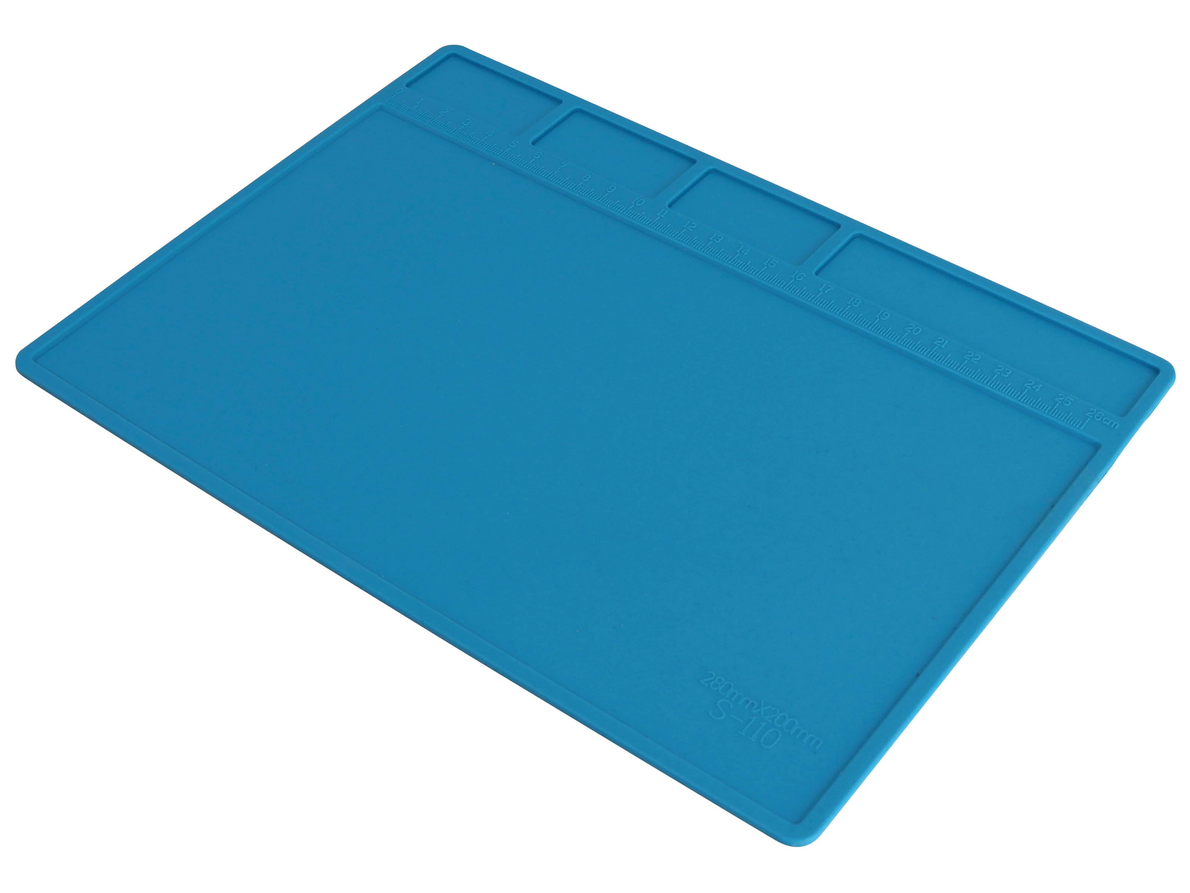 DAYTOOLS Silikon-Lötmatte S-110, 28x20 cm, blau