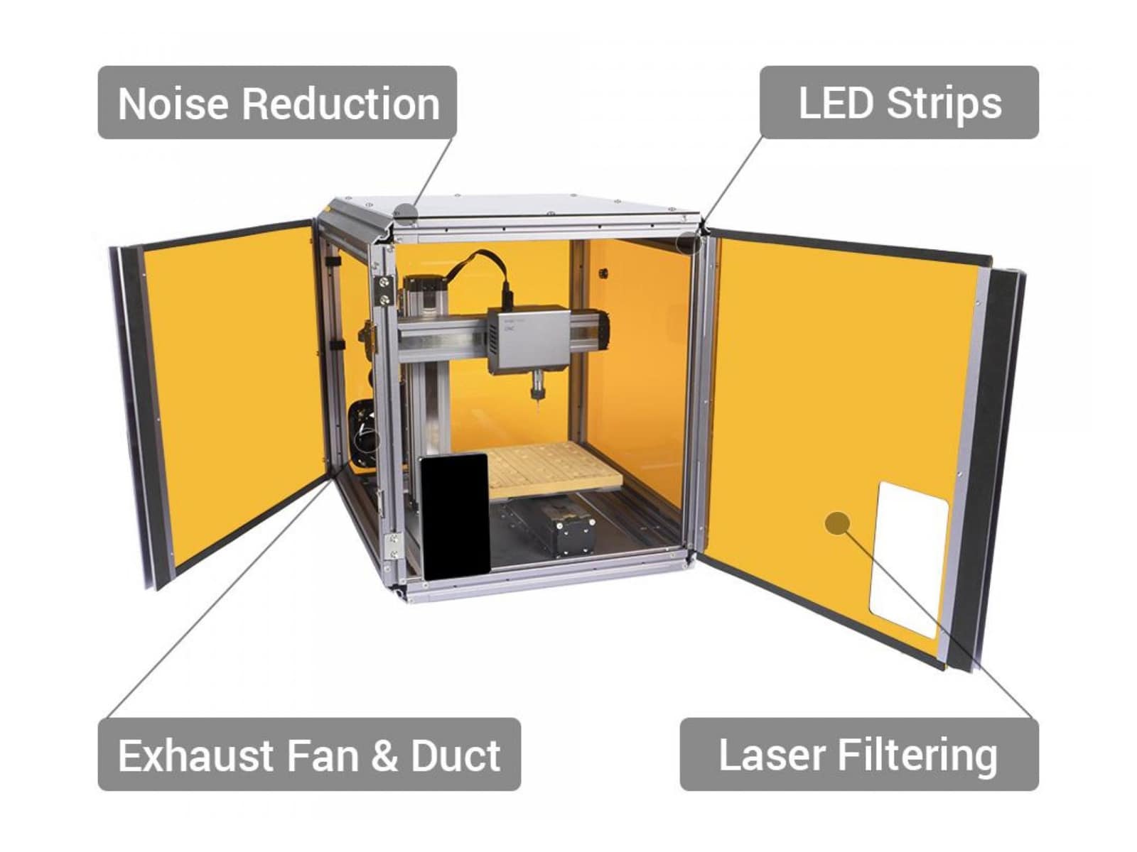 Snapmaker 3D-Drucker 2.0, A150 3in1, Laser&CNC Fräse