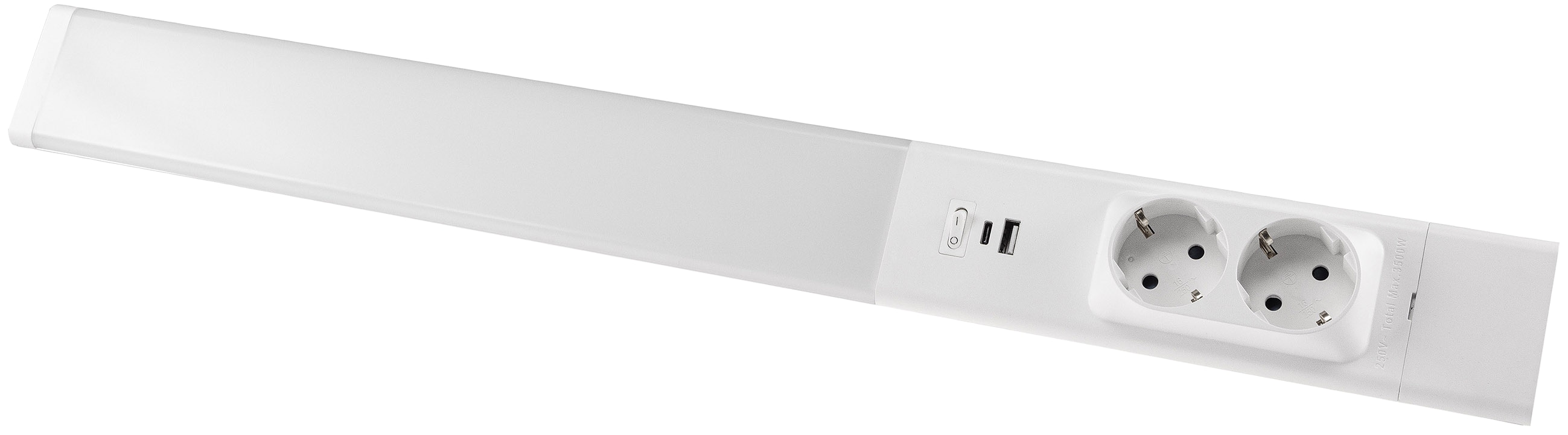 CHILITEC LED-Unterbauleuchte Arusha, EEK: F, 18 W, 1778 lm, 60 cm, weiß