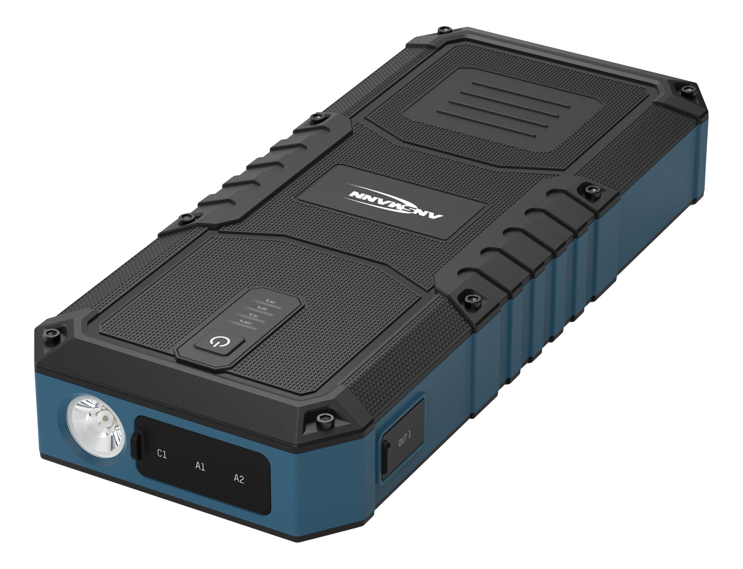 ANSMANN Jump Starter, 16.0, Powerbank Starthilfe, 1900-0130, 12 V-, 2500 A