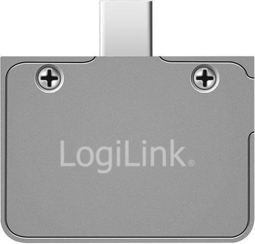 LOGILINK Festplattengehäuse UA0423 Small USB-C zu PCIe NVMe silber