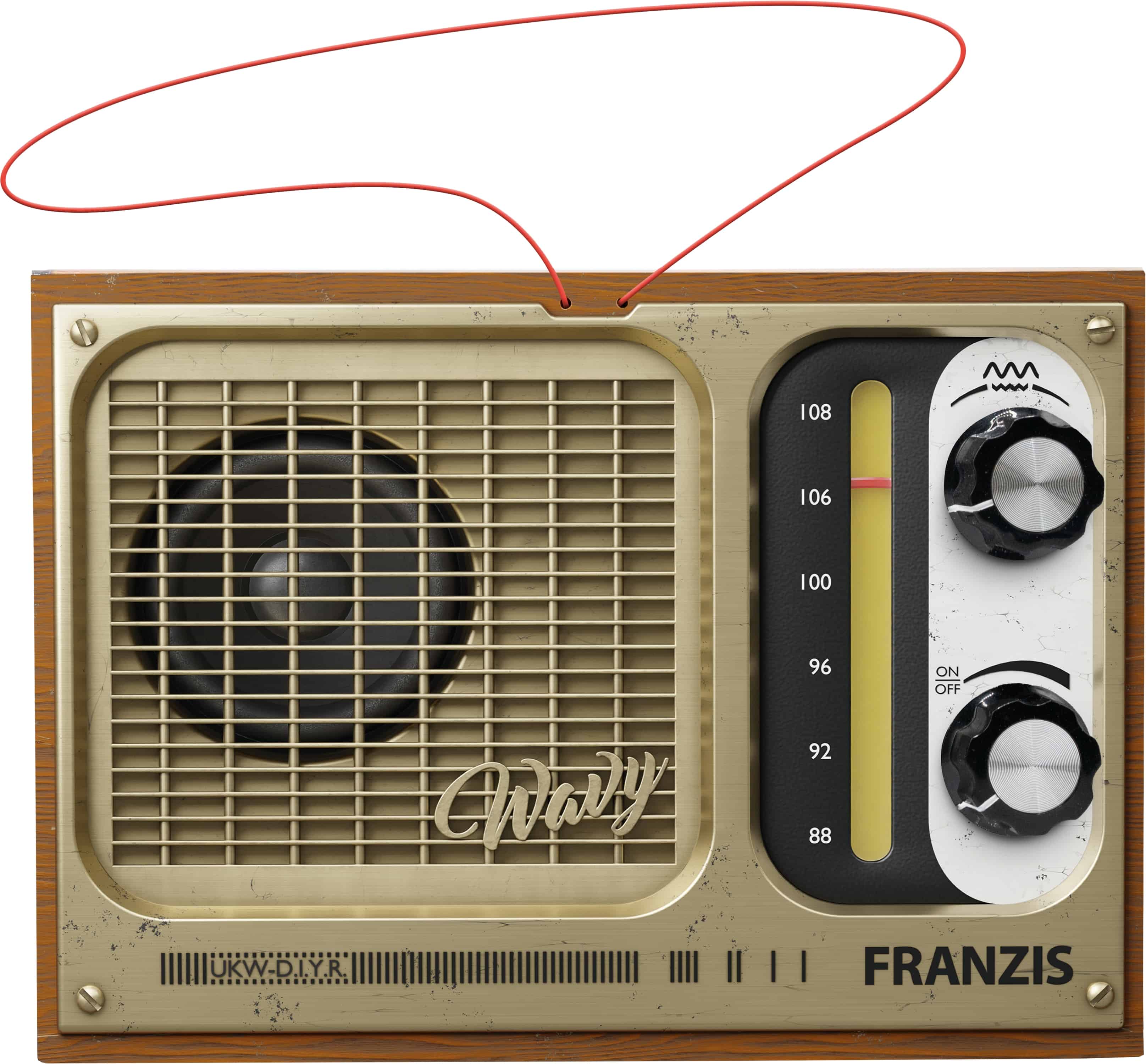 FRANZIS UKW-Radio zum Stecken 67226 Retro Radio ab 14 Jahre