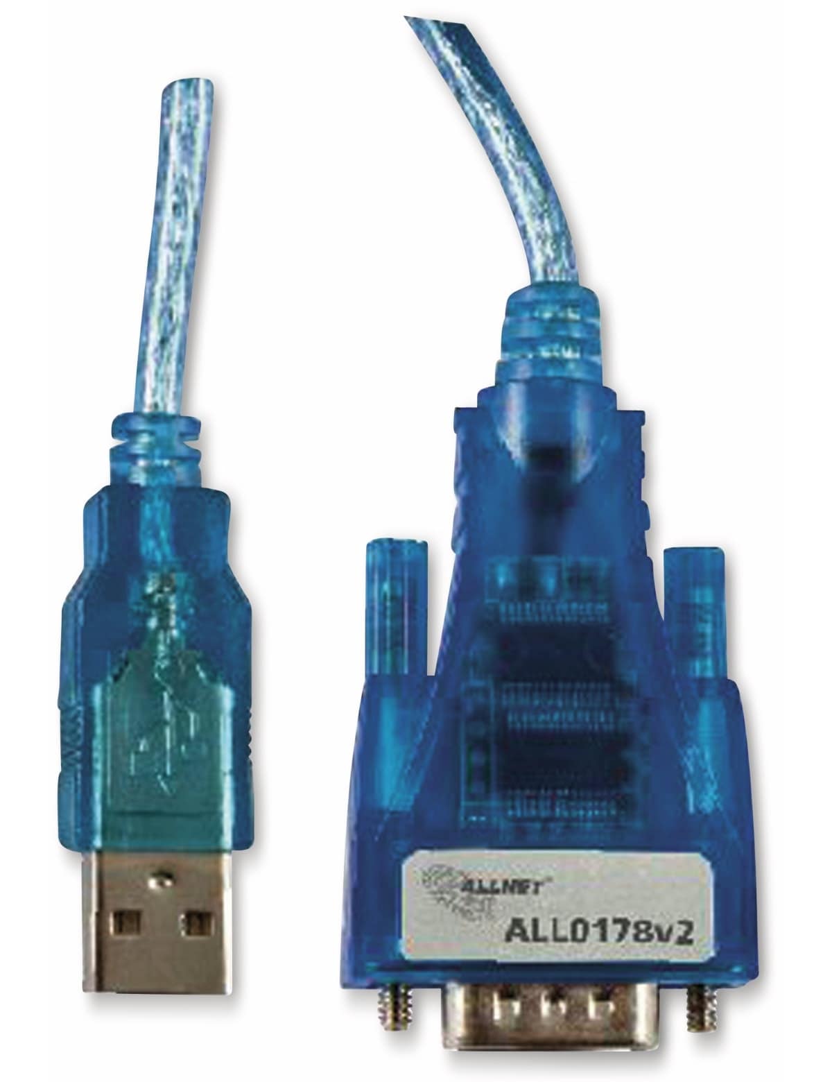 ALLNET USB-Kabel auf Seriell RS422/485, 6 PIN Terminal Block