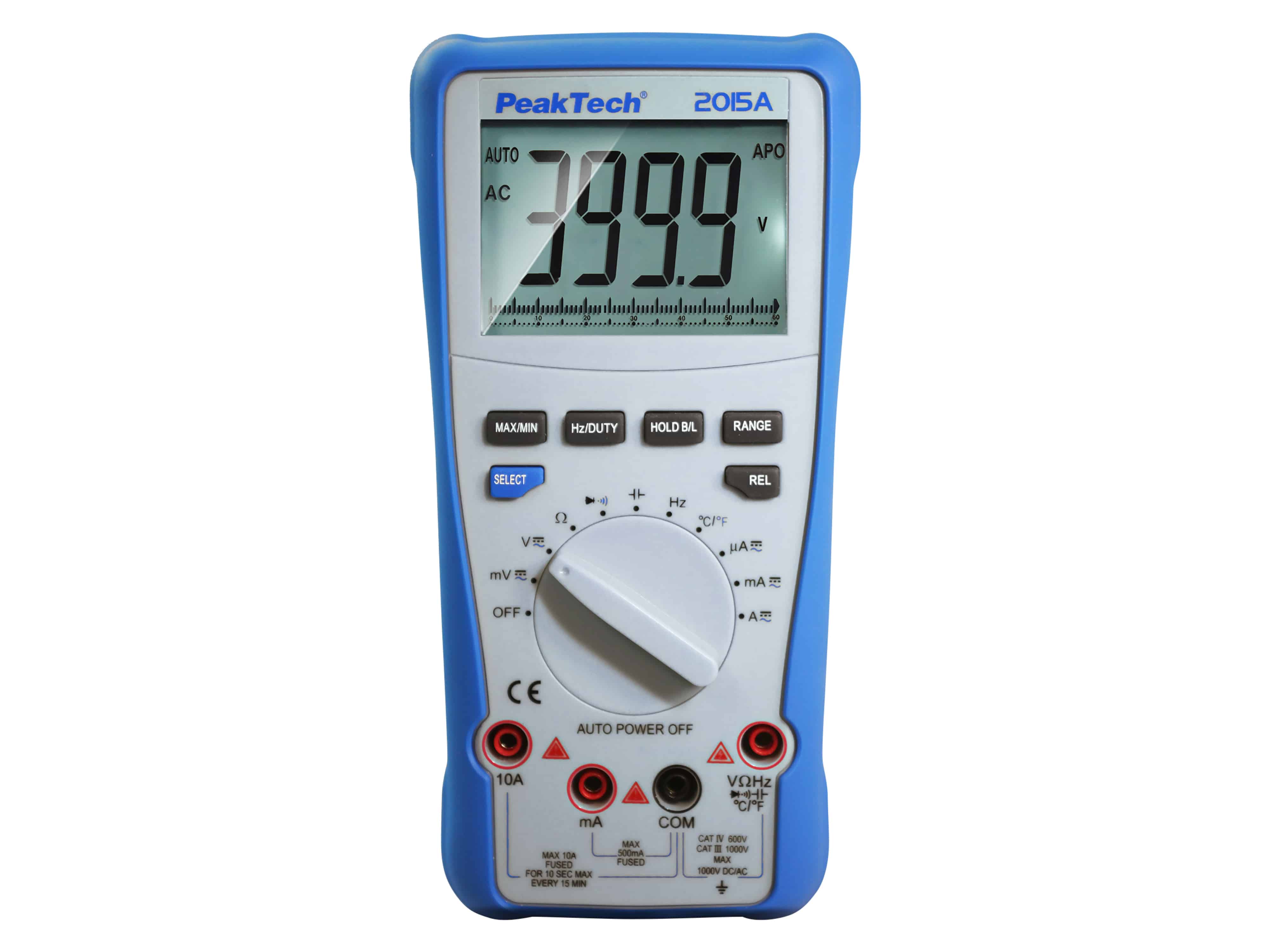 PEAKTECH Multimeter, P 2015 A, True RMS