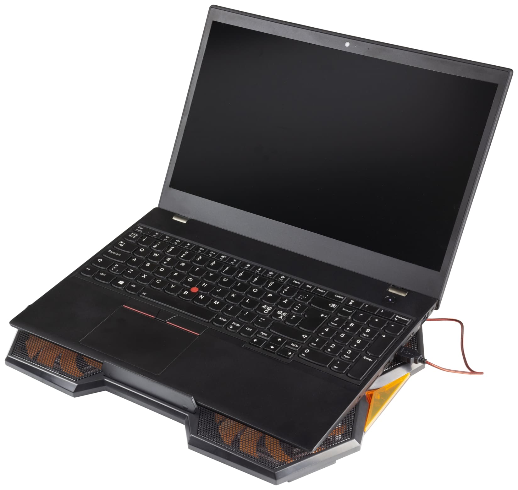 Laptop Kühler DELTACO GAMING, 1000-1300 U-min, 5x140 mm, 2xUSB-A