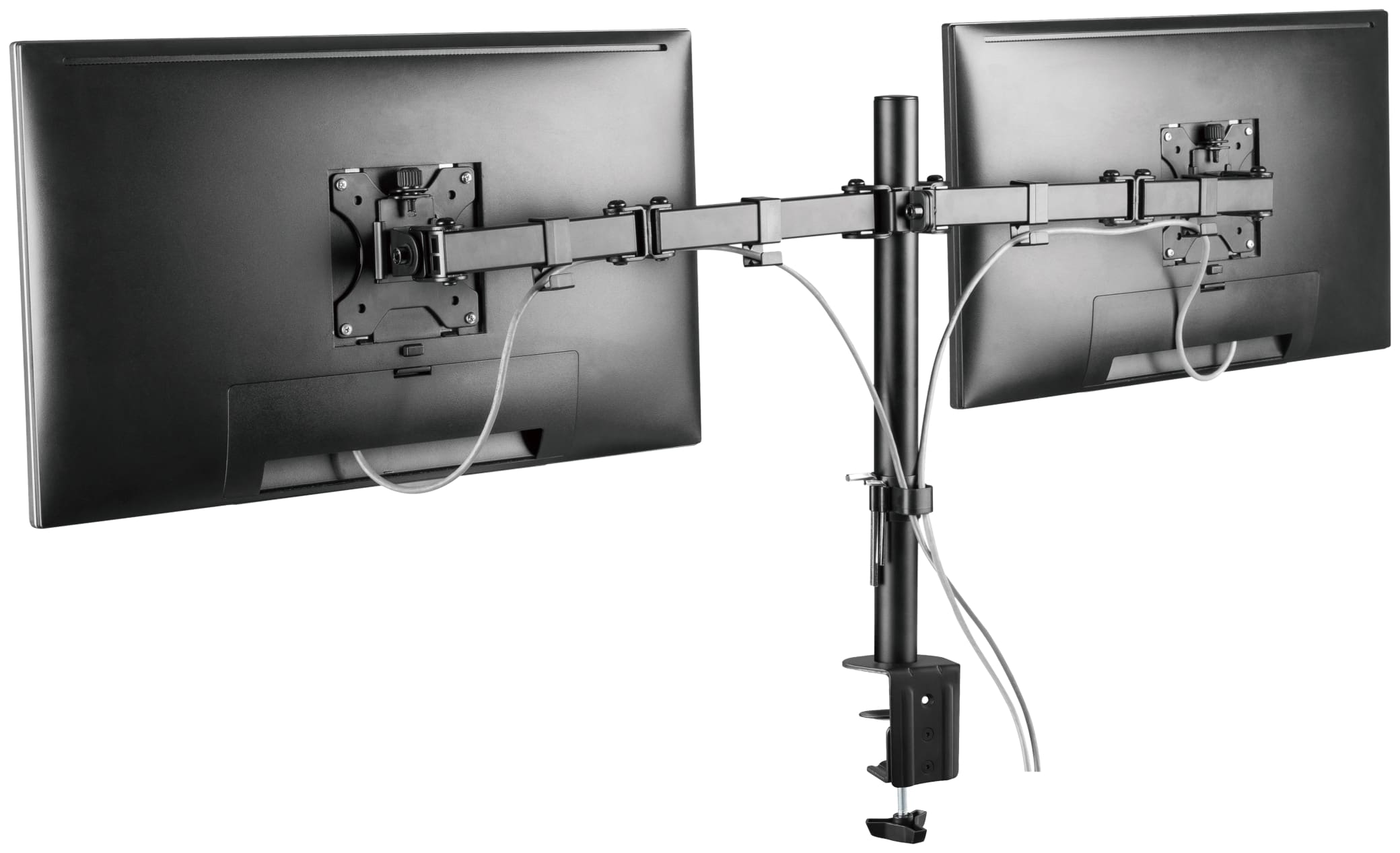 DELTACO GAMING Monitor Tischhalterung, 13" - 32", Dual