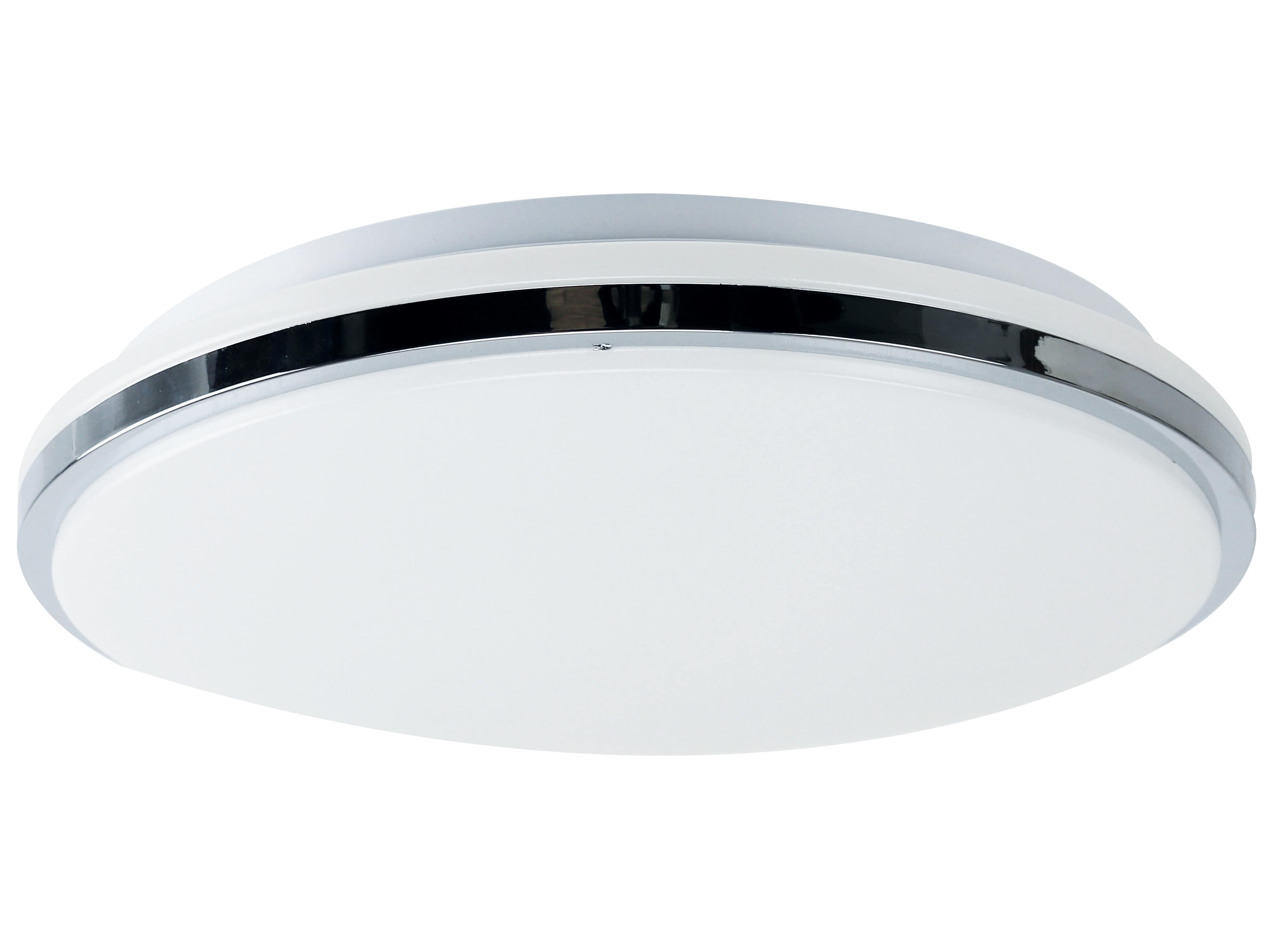 MÜLLER-LICHT LED-Deckenleuchte 21000053 chrom, 20 W, 1300 lm, 3000 K, 3-Stufendimmer