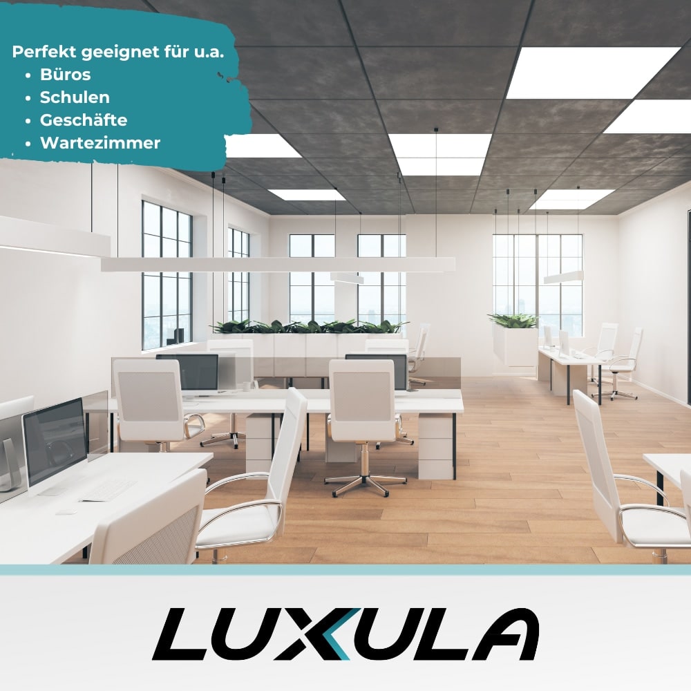 LUXULA LED-Panel LX-62-4000-CRI98, EEK: F, 40 W, 4000 lm, 4000 K