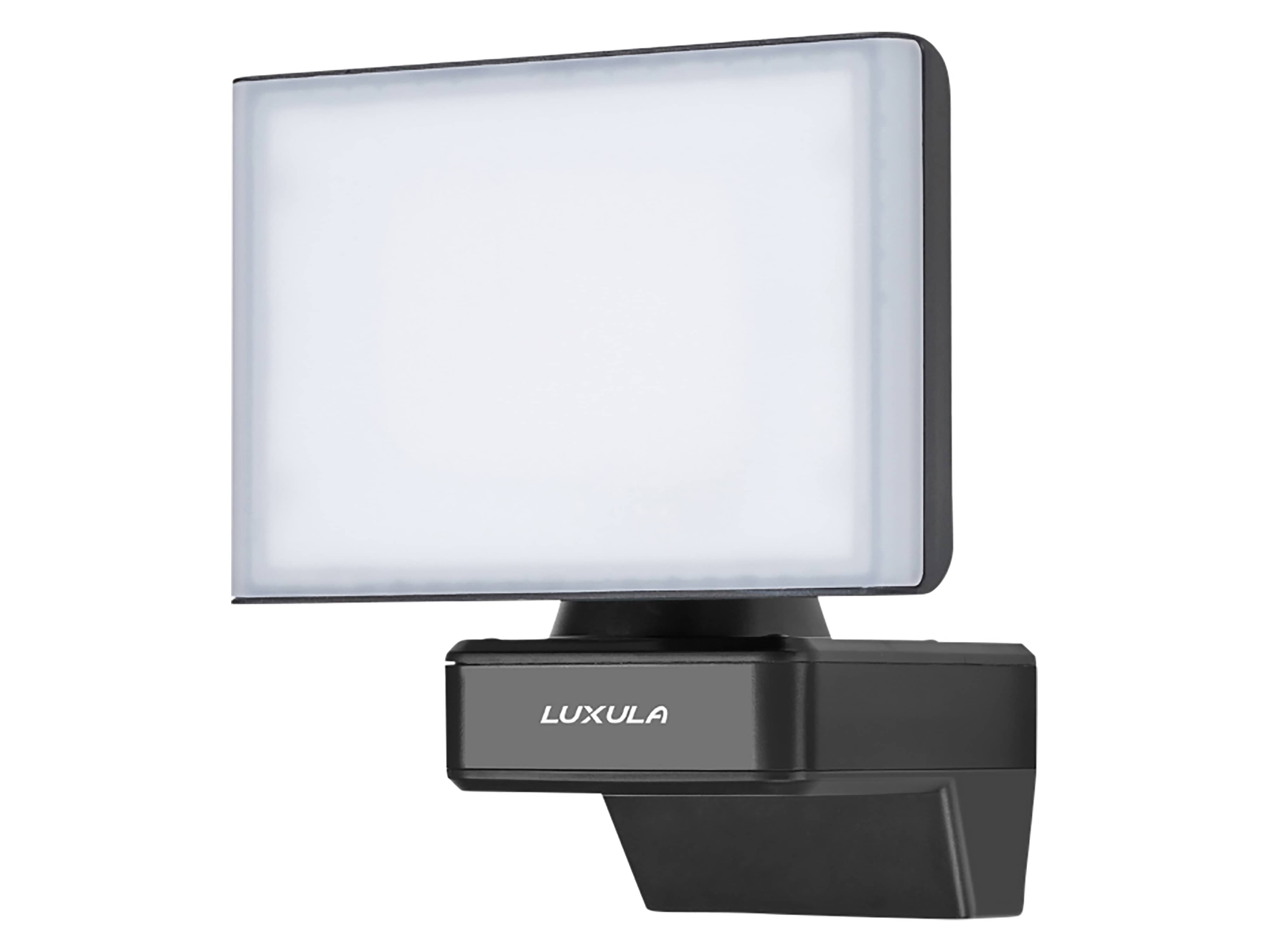 LUXULA LED-Fluter LX400191, 20 W, 2100 lm, 4000 K, schwarz