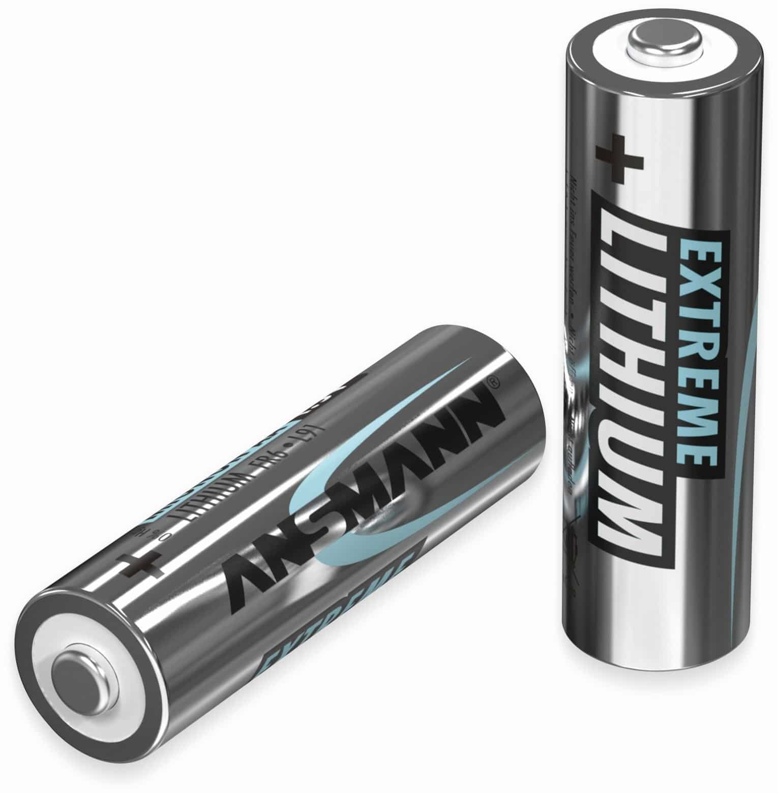 ANSMANN Mignon-Batterie, Lithium, AA, 1,5 V-, 8 Stück