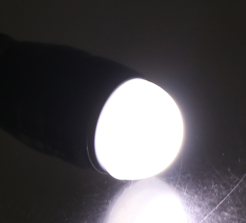 LED-Taschenlampe, WK502, Alu  grau, 5 W, CREE LED
