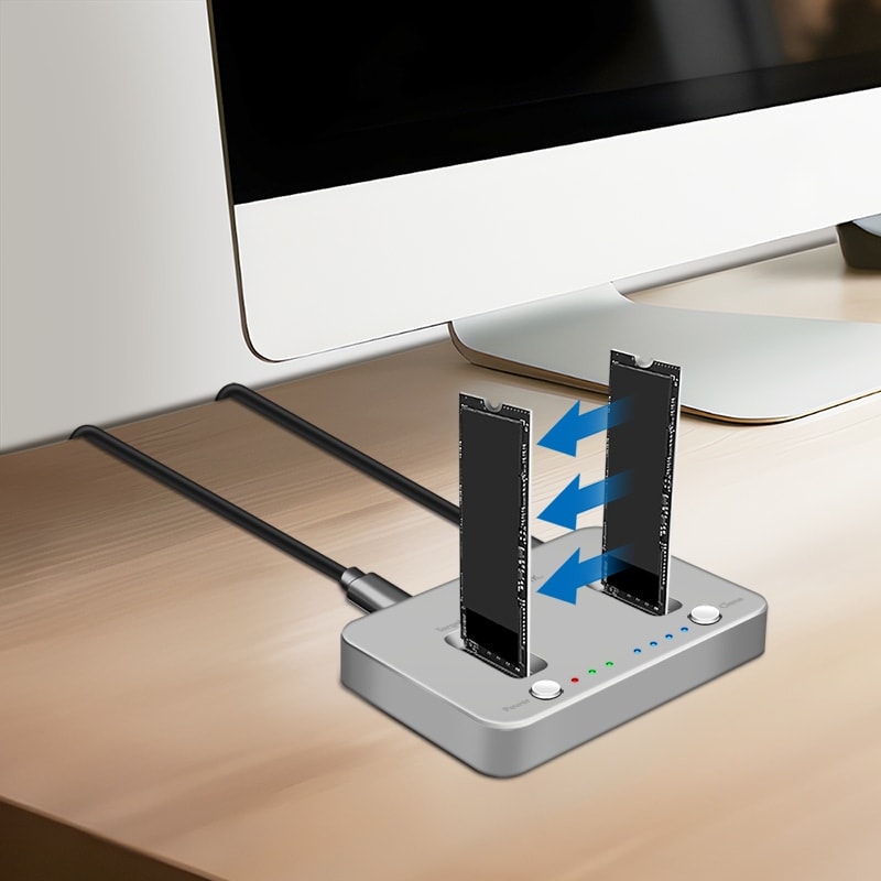 LOGILINK Dockingstation QP0033 Offline-Clone USB3.2