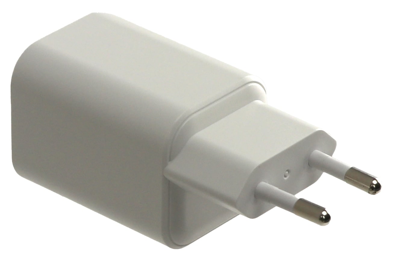 QUATPOWER USB-Ladegerät P816, 65 W, 3-fach, 2 x USB-C, 1 x USB-A, weiß