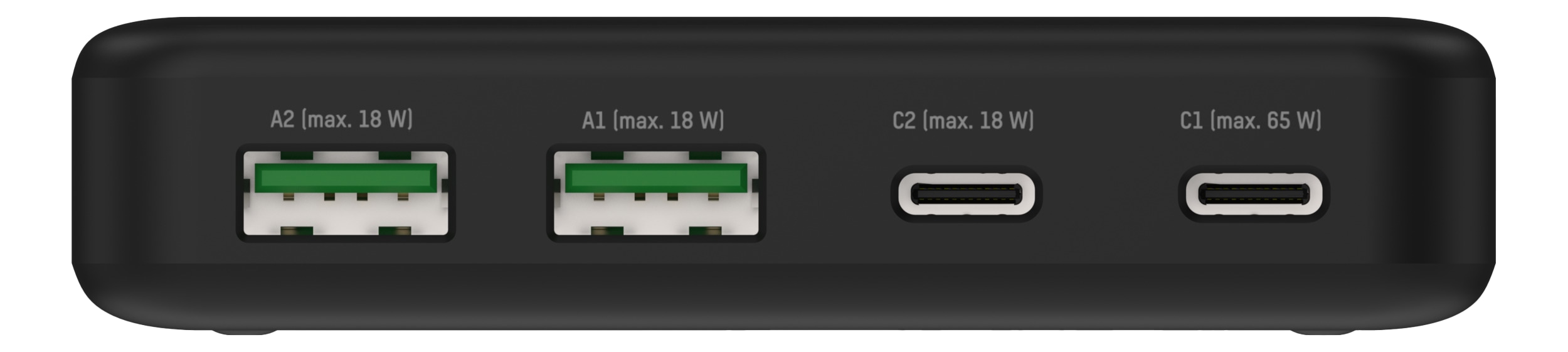 ANSMANN USB-Ladegerät Desktop Charger DC465PD, 4-fach USB Ausgang