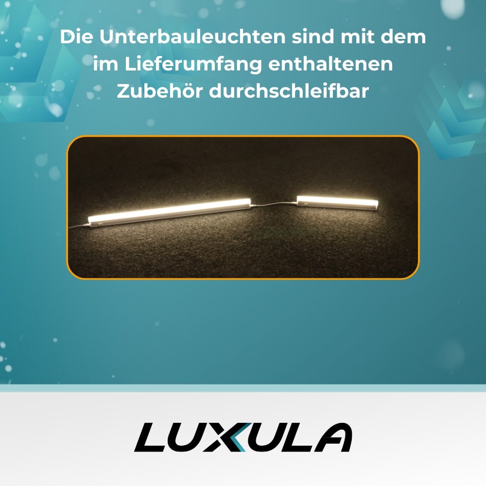 LUXULA LED-Unterbauleuchte, EEK: G, 16W, 1440lm, 4500K, 117cm