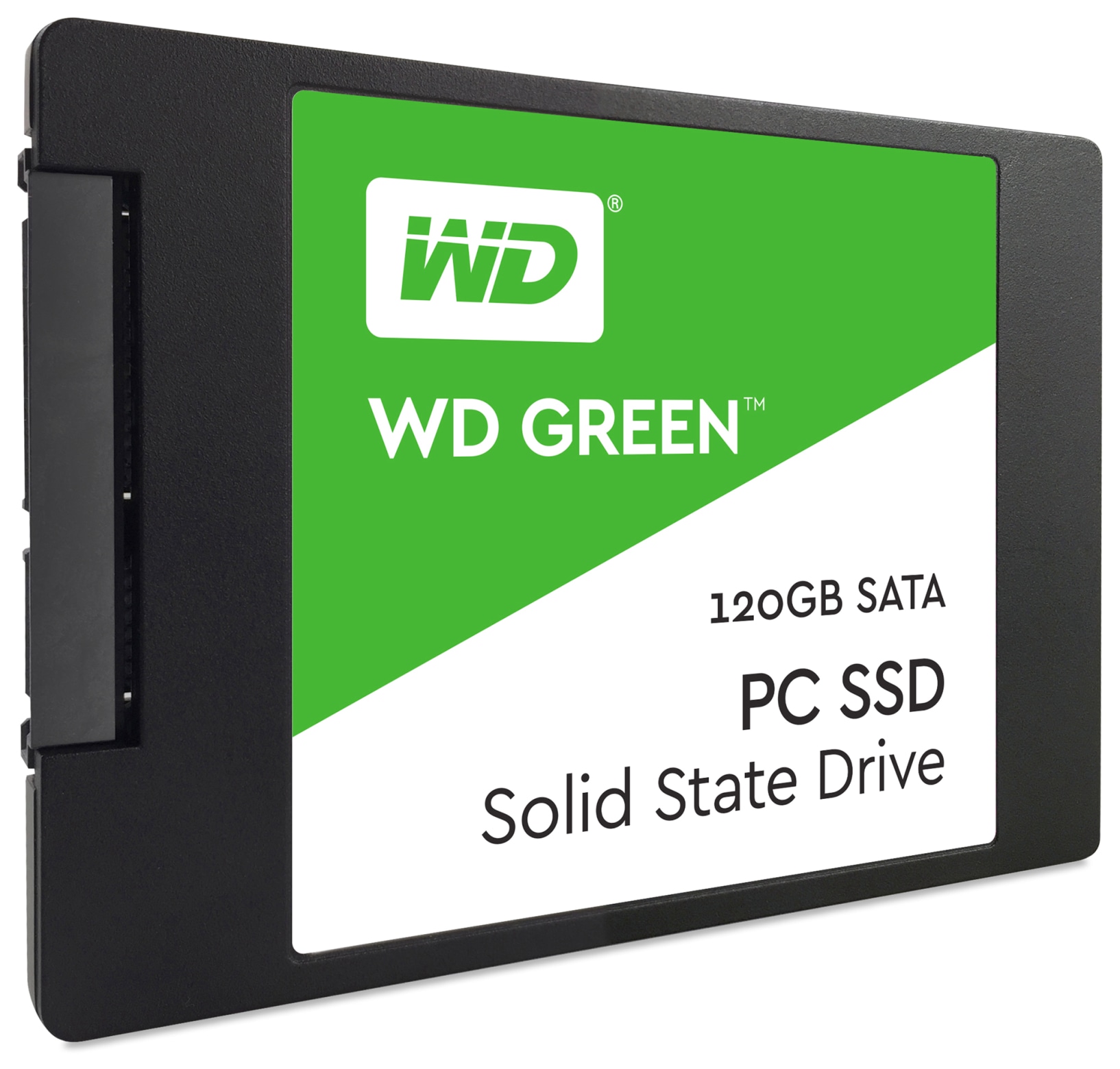 SSD WESTERN DIGITAL Green WDS120G1G0A, 6,35 cm (2,5"), 120 GB, SATA III