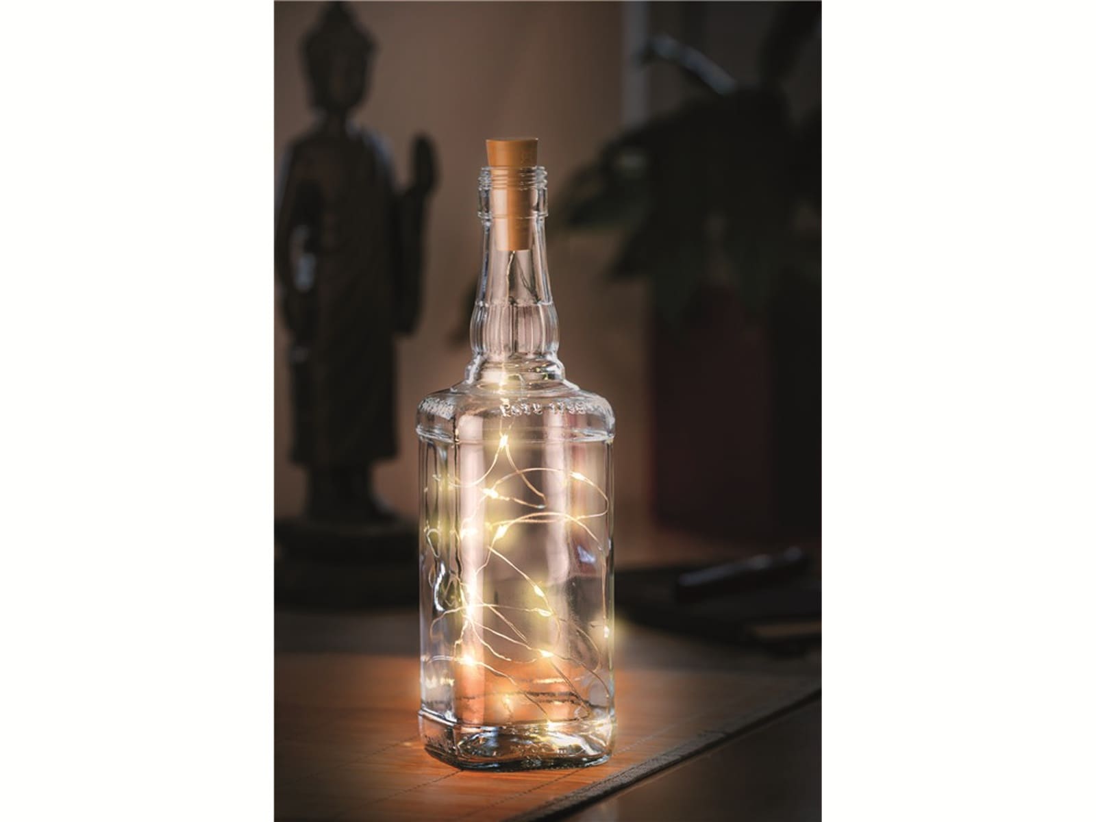 GOOBAY LED-Flaschen-Lichterkette mit 20 LEDs, 10 Stück