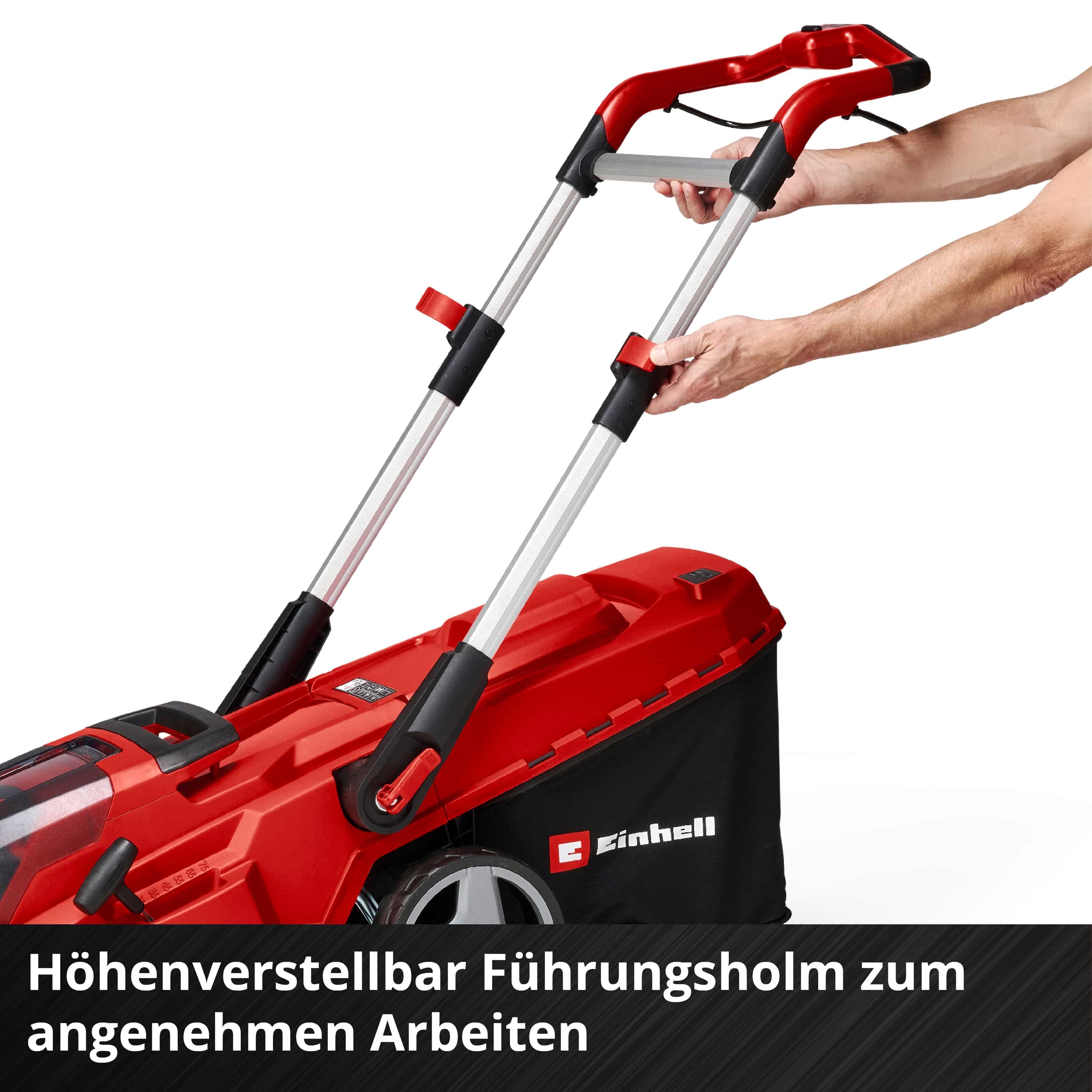 EINHELL Akku-Rasenmäher RASARRO 36/42, 2x5,2 Ah Akkus + Twin-Ladegerät