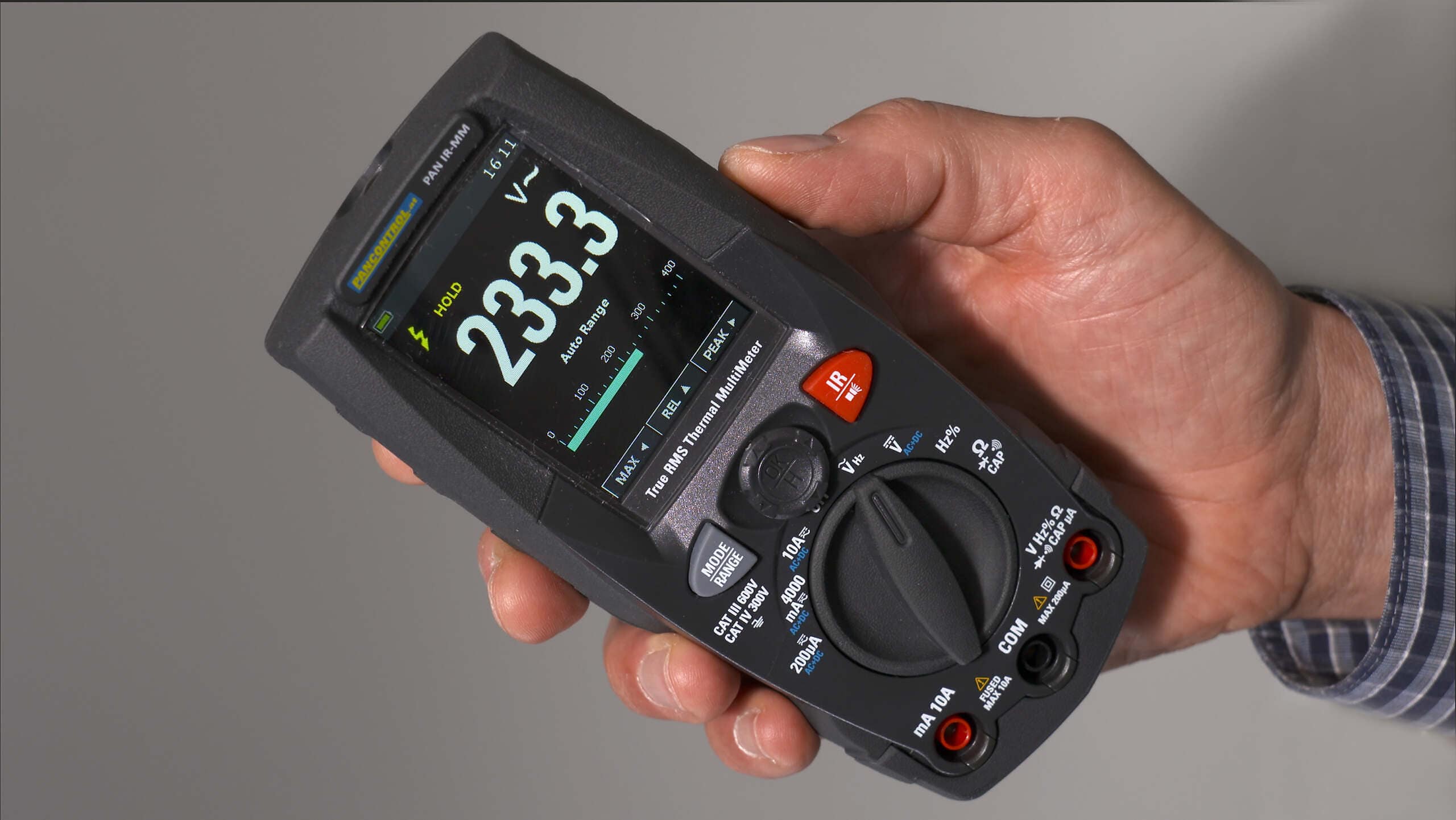 PANCONTROL Digital Multimeter mit Infrarot-Kamera, PAN IR-MM