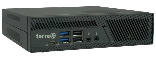 TERRA Mini-PC Business GreenLine 6000V6.1 Silent Intel Core i5 12400, 8 GB DDR5, 500 GB M.2 SSD NVME