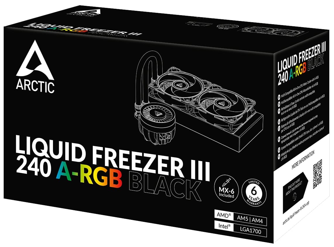 ARCTIC Wasserkühlung Liquid Freezer III 240 A-RGB