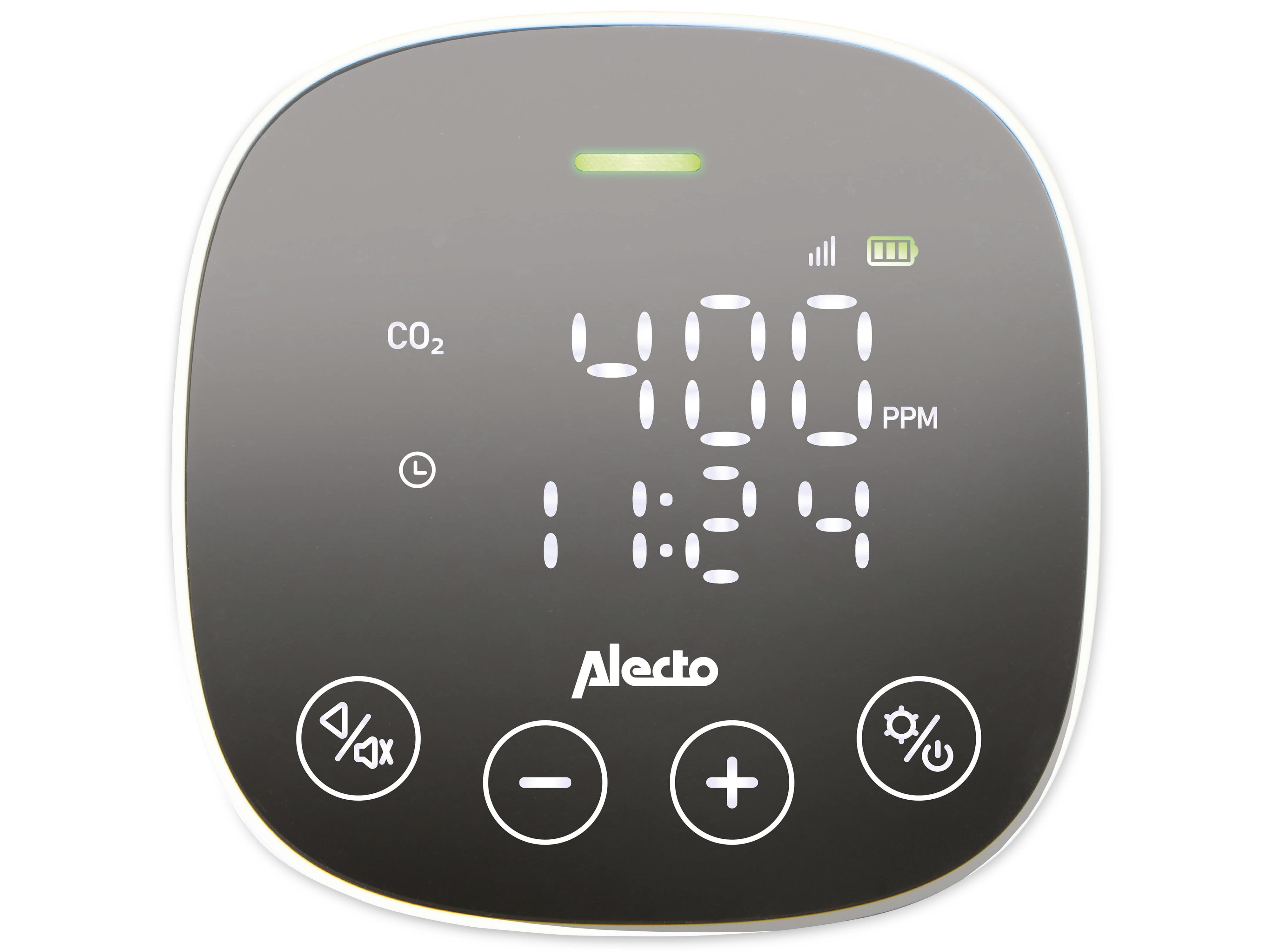 ALECTO CO2-Messgerät AQ30 mit NDIR-Sensor und Luftfeuchtigkeitsmesser 