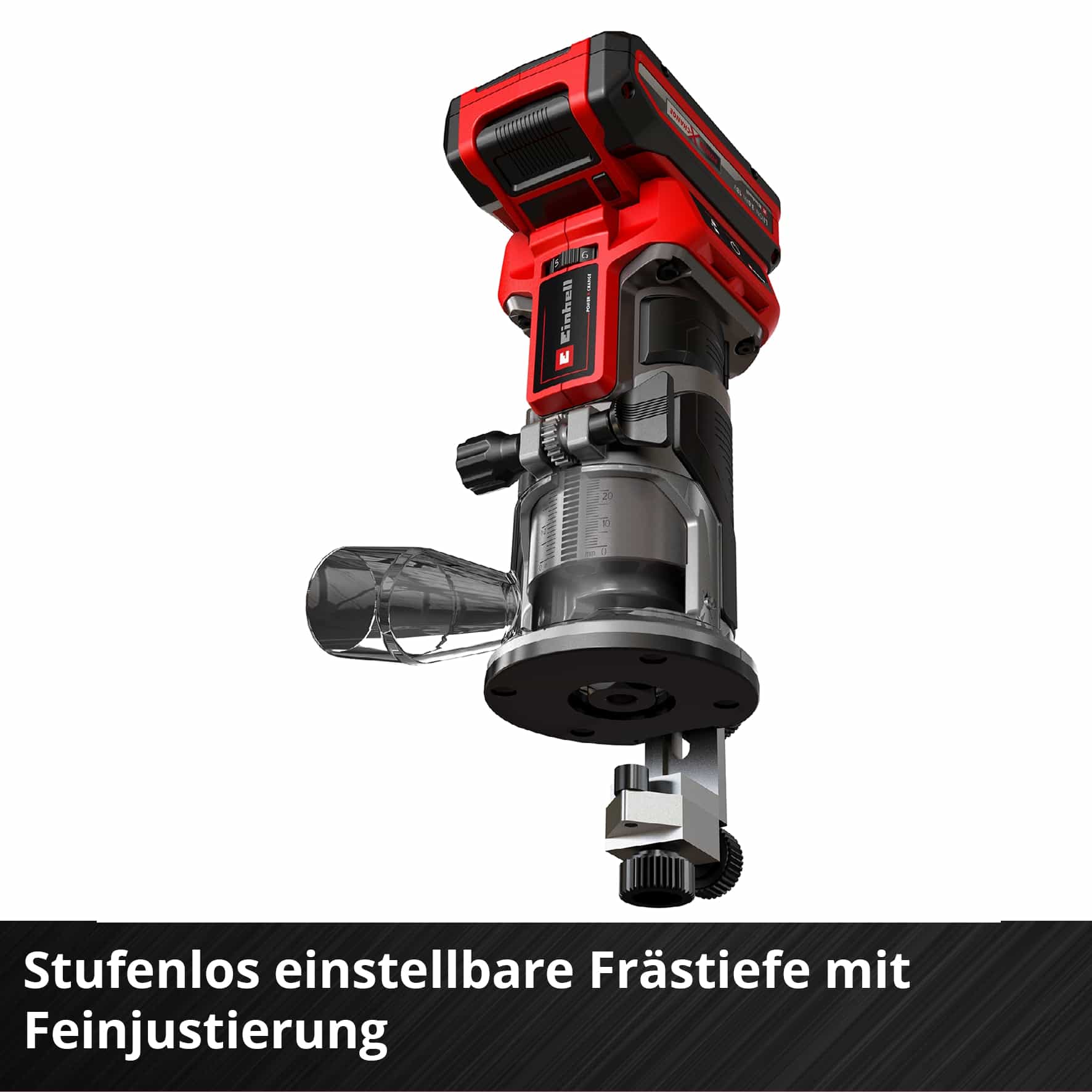 EINHELL Akku-Kantenfräse TP-ET 18 Li BL, Solo