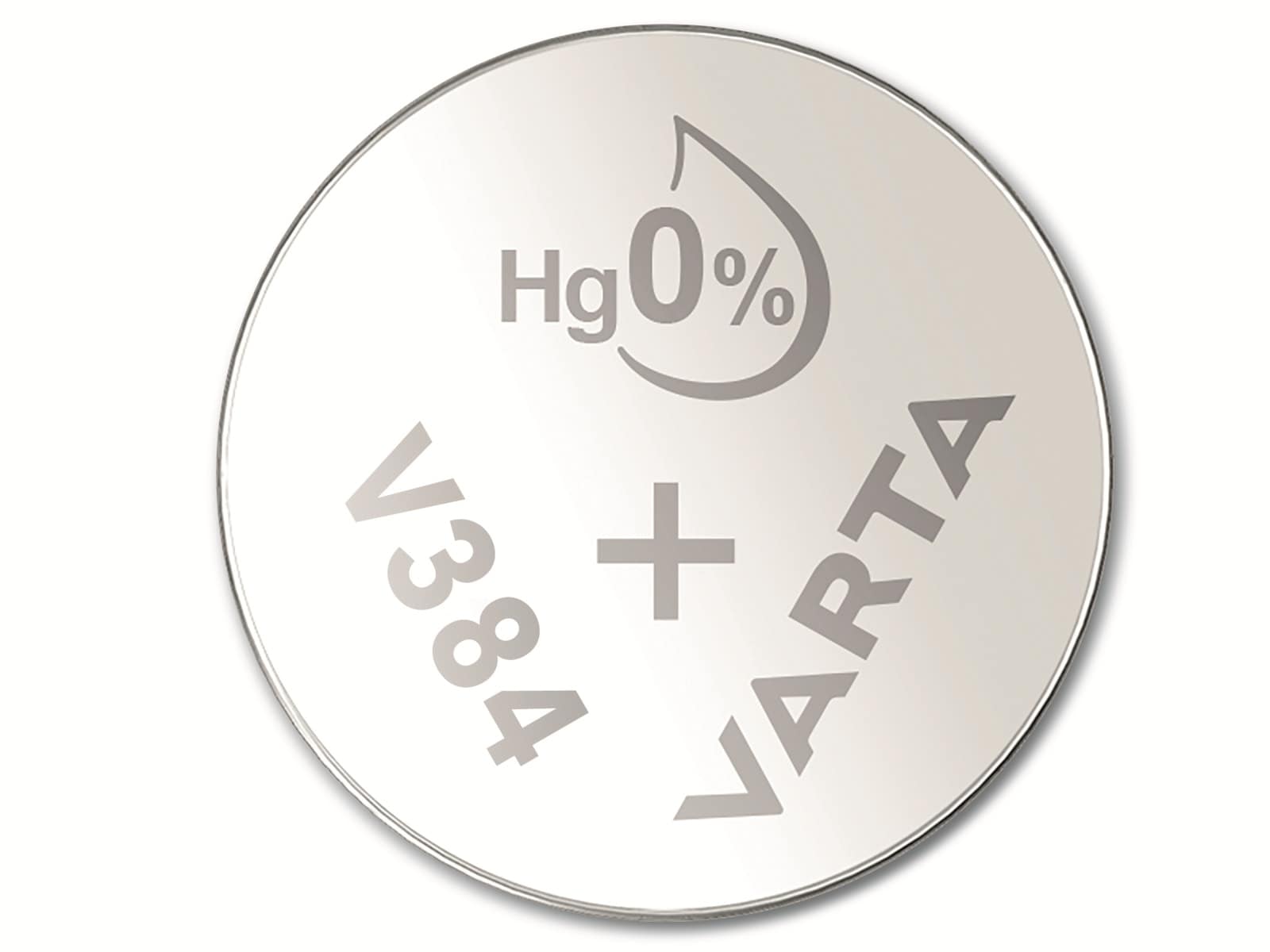 VARTA Knopfzelle Silver Oxide, 384 SR41,  1.55V, 10 Stück