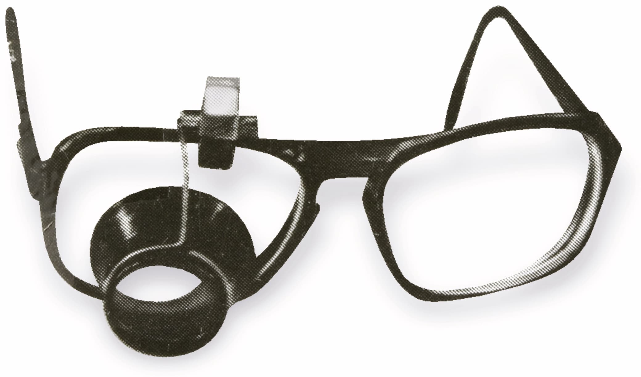 Uhrmacher-Okular für Brillenträger