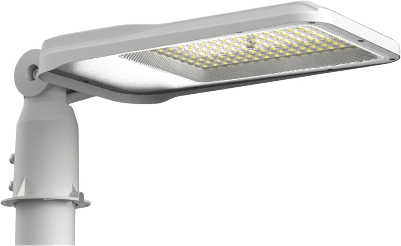 LUXULA LED-Straßenleuchte LX800101, 100W, 12000lm, 4000K, neutralweiß, IP65