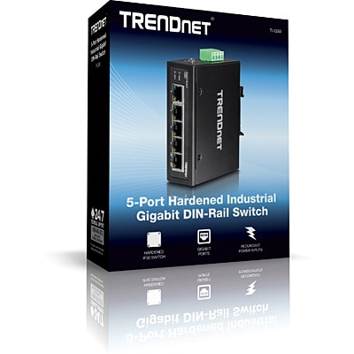 TRENDNET Industrie Switch 5 Port Gbit IP30 Metall