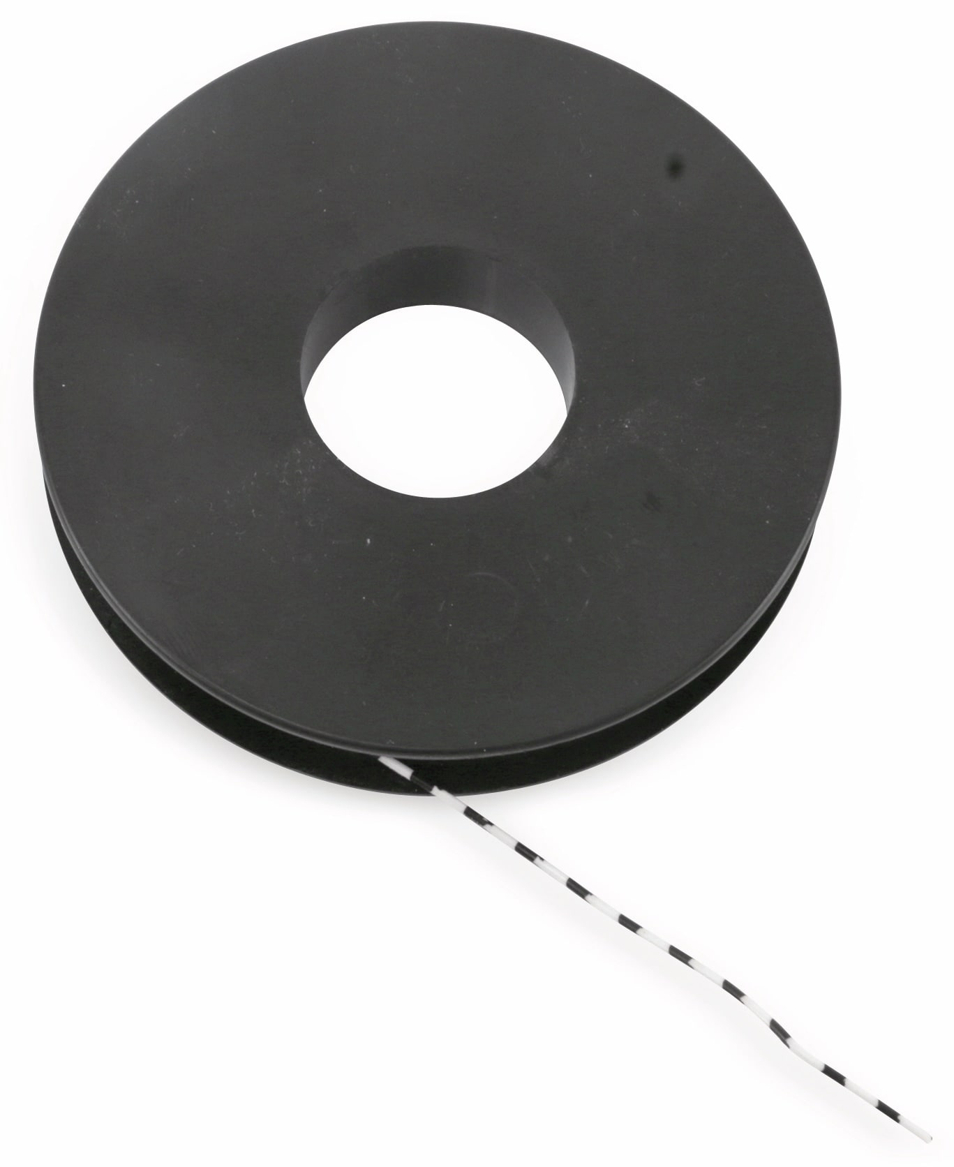 RAUTRONIC Litze, 1x 0,14 mm², 25 m Spule, weiss/schwarz, LiYv