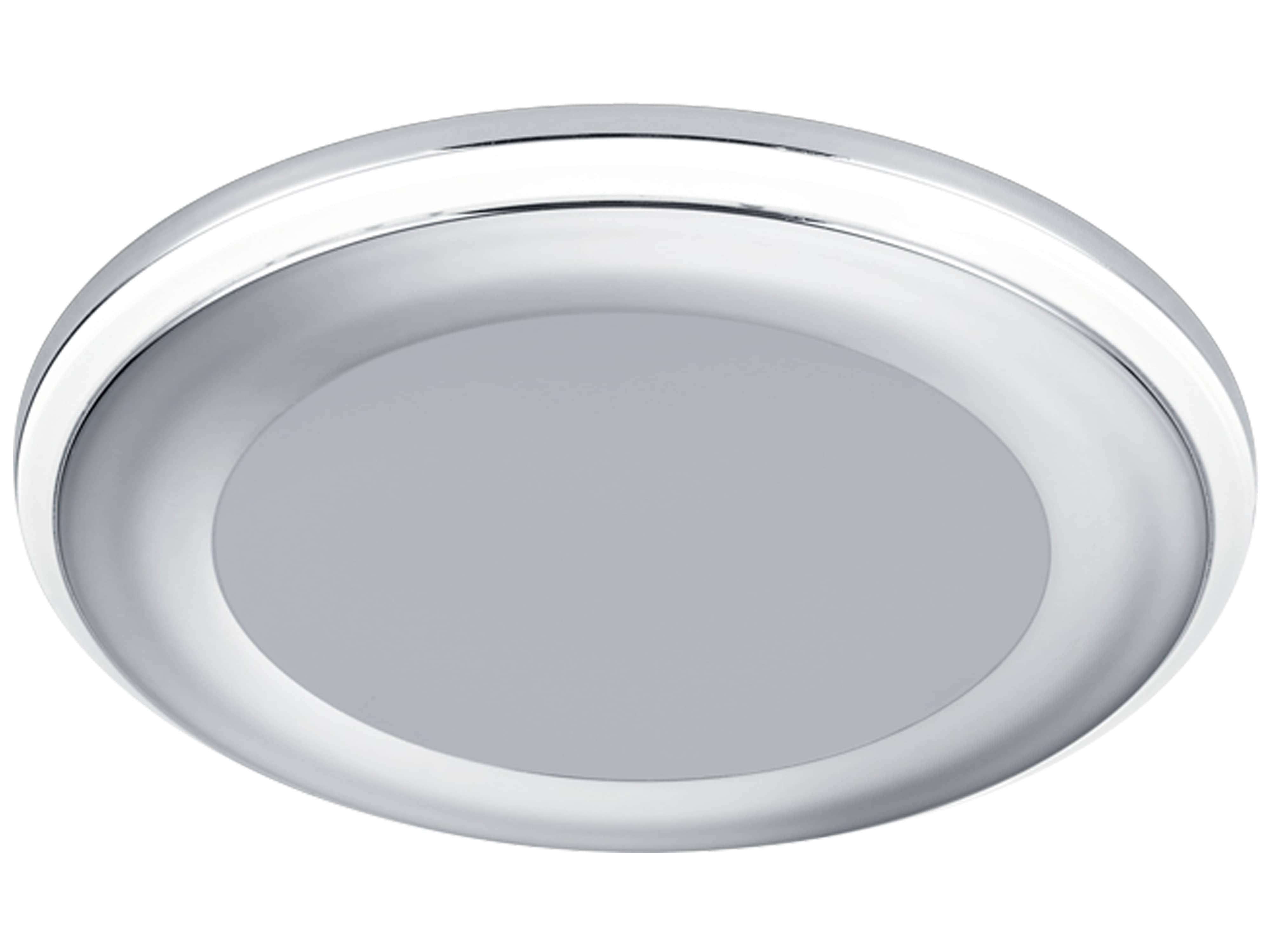 TRIO LED-Einbauleuchte Aura 652310106 chrom, 5 W, 450 lm, 3000 K