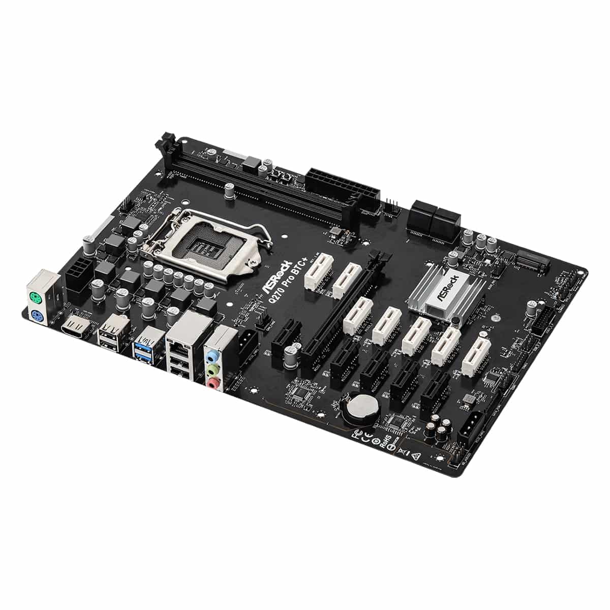 ASROCK Motherboard Q270 Pro BTC+