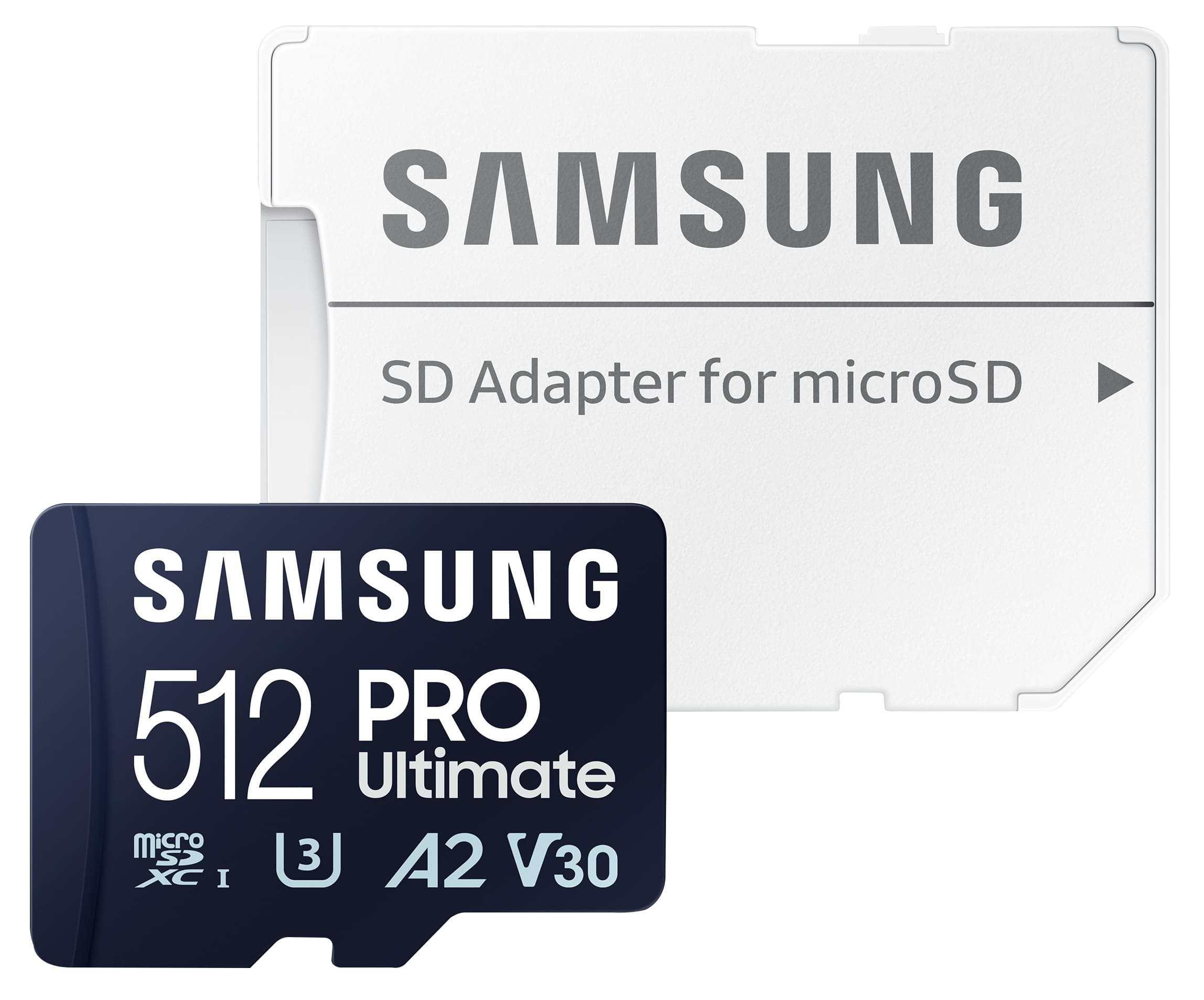 SAMSUNG MicroSDXC-Speicherkarte PRO Ultimate (2023) 512GB inkl. Adapter