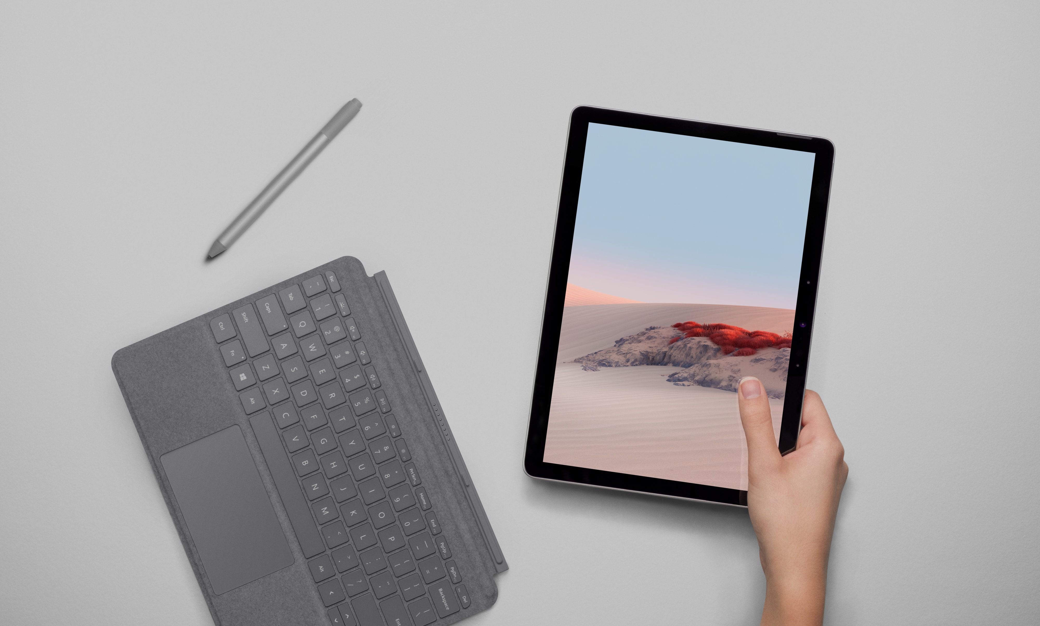 MICROSOFT Surface Go 2 4425Y, 64 GB, 26,7 cm (10.5"), Platin