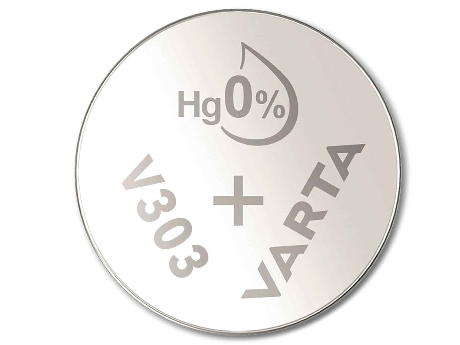VARTA Knopfzelle Silver Oxide, 303 SR44,  1.55V, 10 Stück