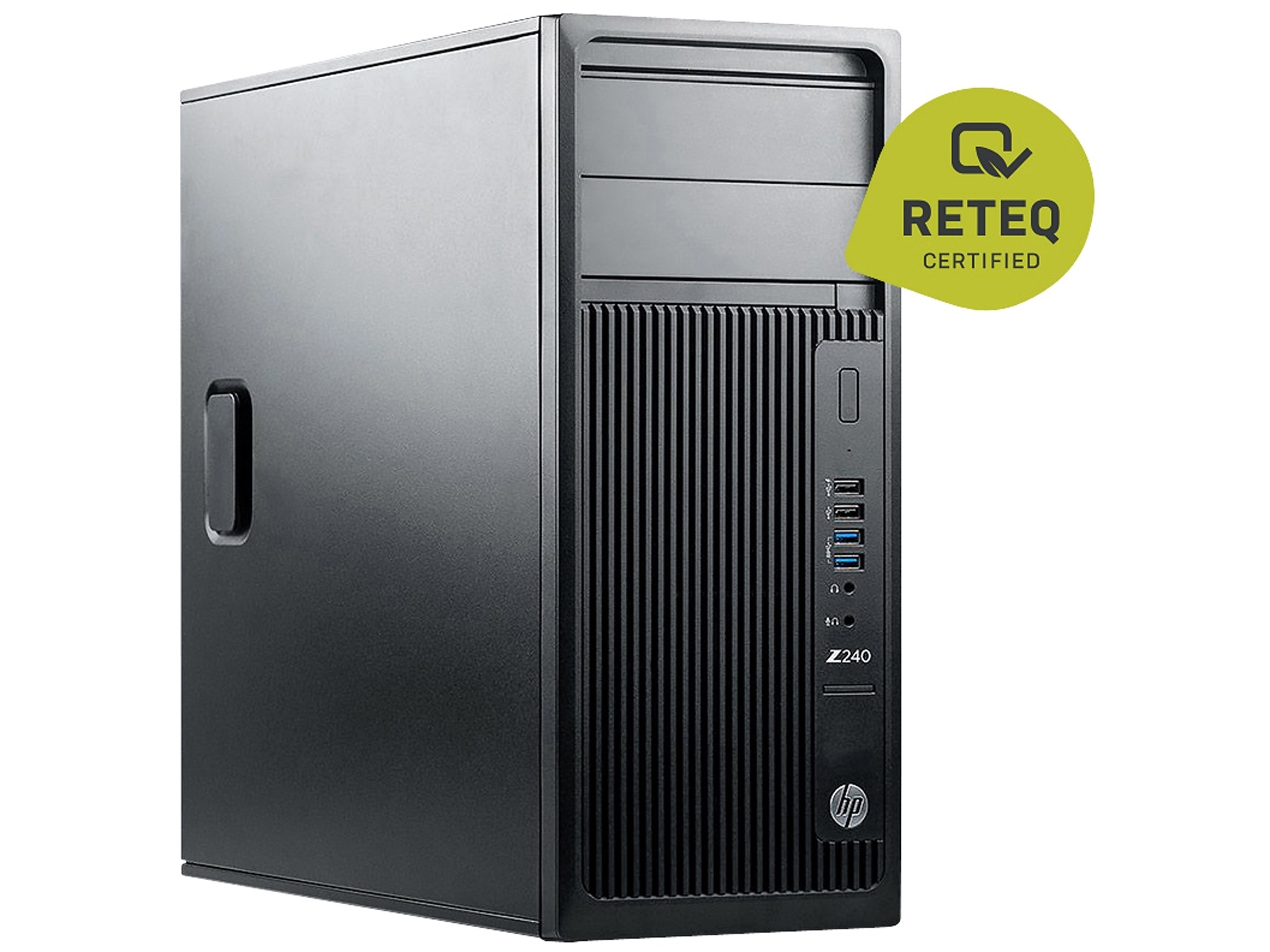 HP PC Workstation Z240, i7, 24GB, 256GB, 2TB, Win10Pro, refurbished