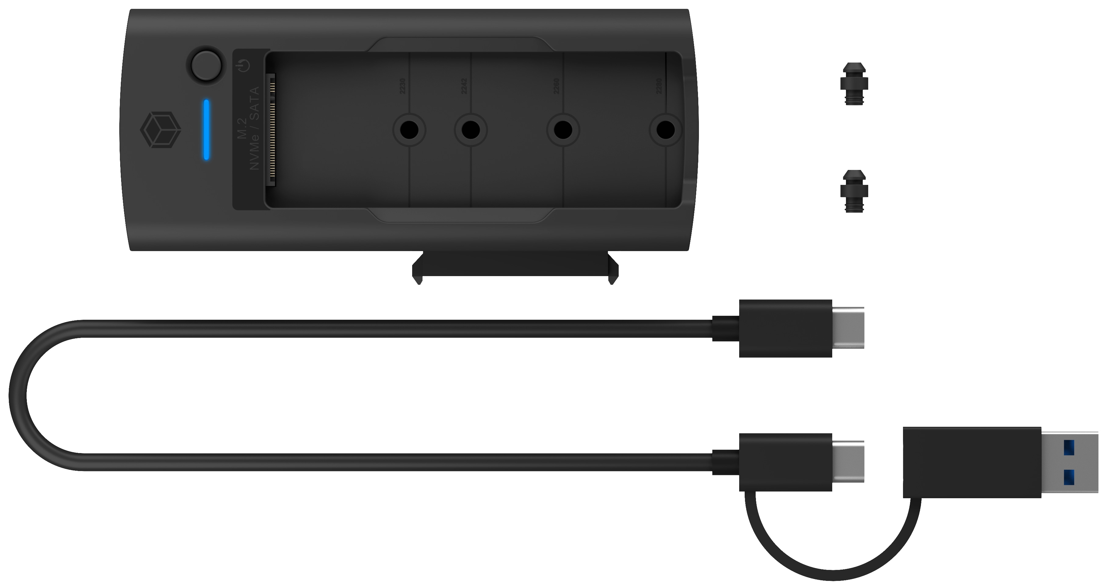 ICY BOX Dockingstation IB-180MS-C31 NVME