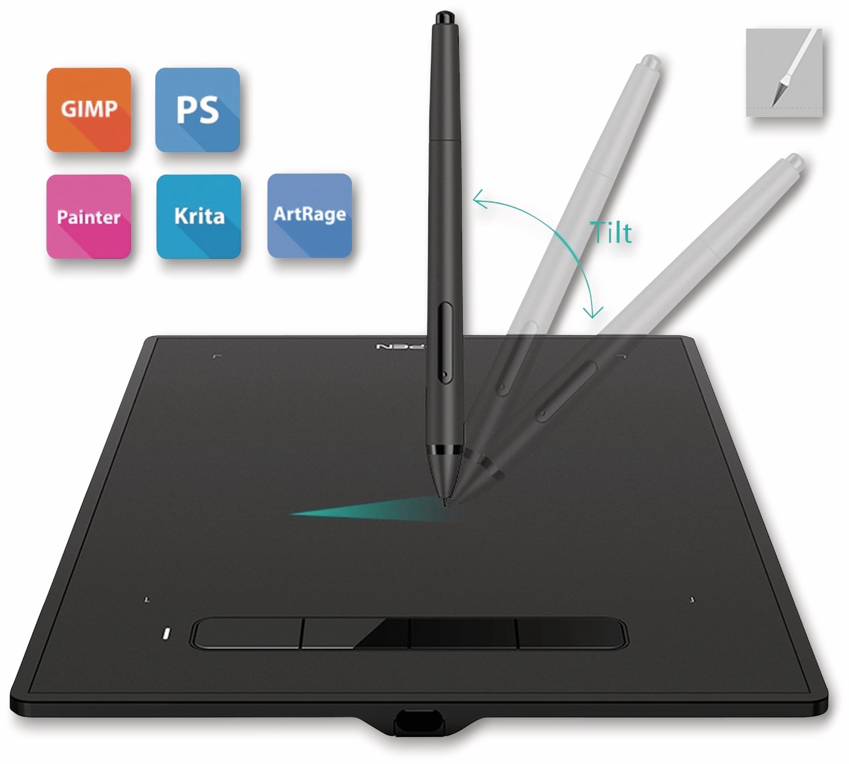 XP-PEN Grafiktablet Star G960S Plus