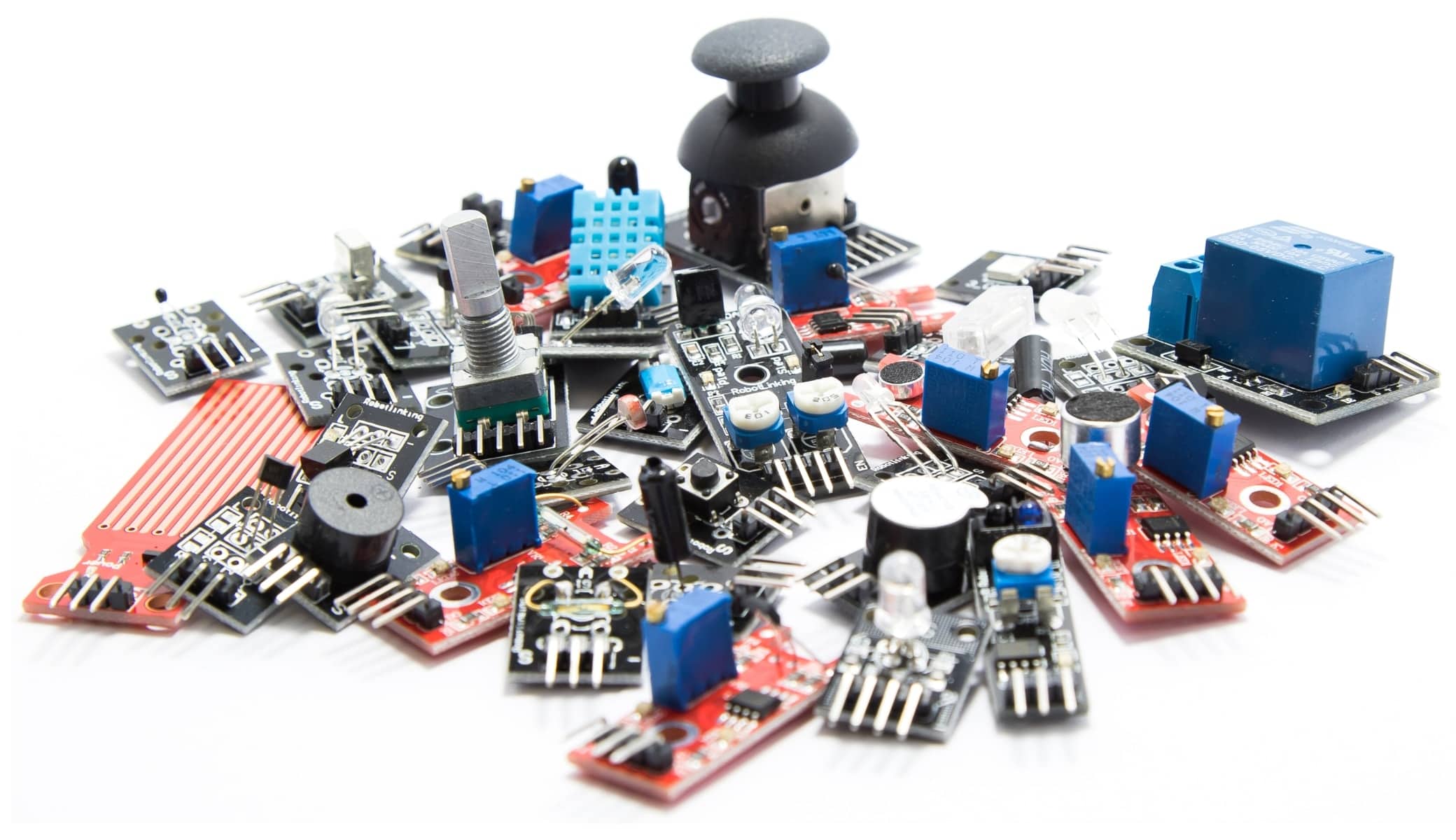 Umfangreiches Sensoren & Aktoren Kit für Raspberry Pi