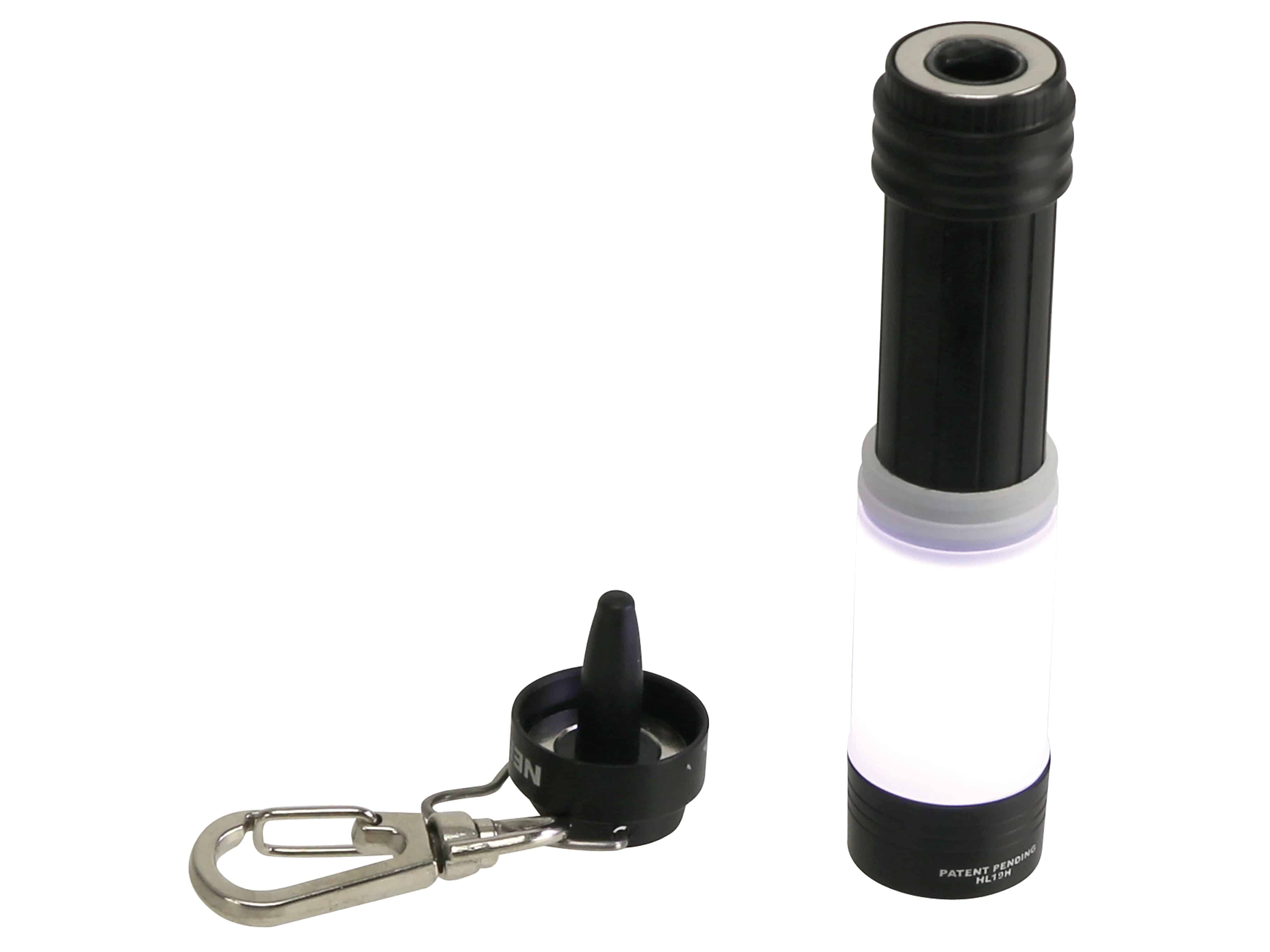 NEBO POPLITE LED-Taschenlampe, schwarz/weiß