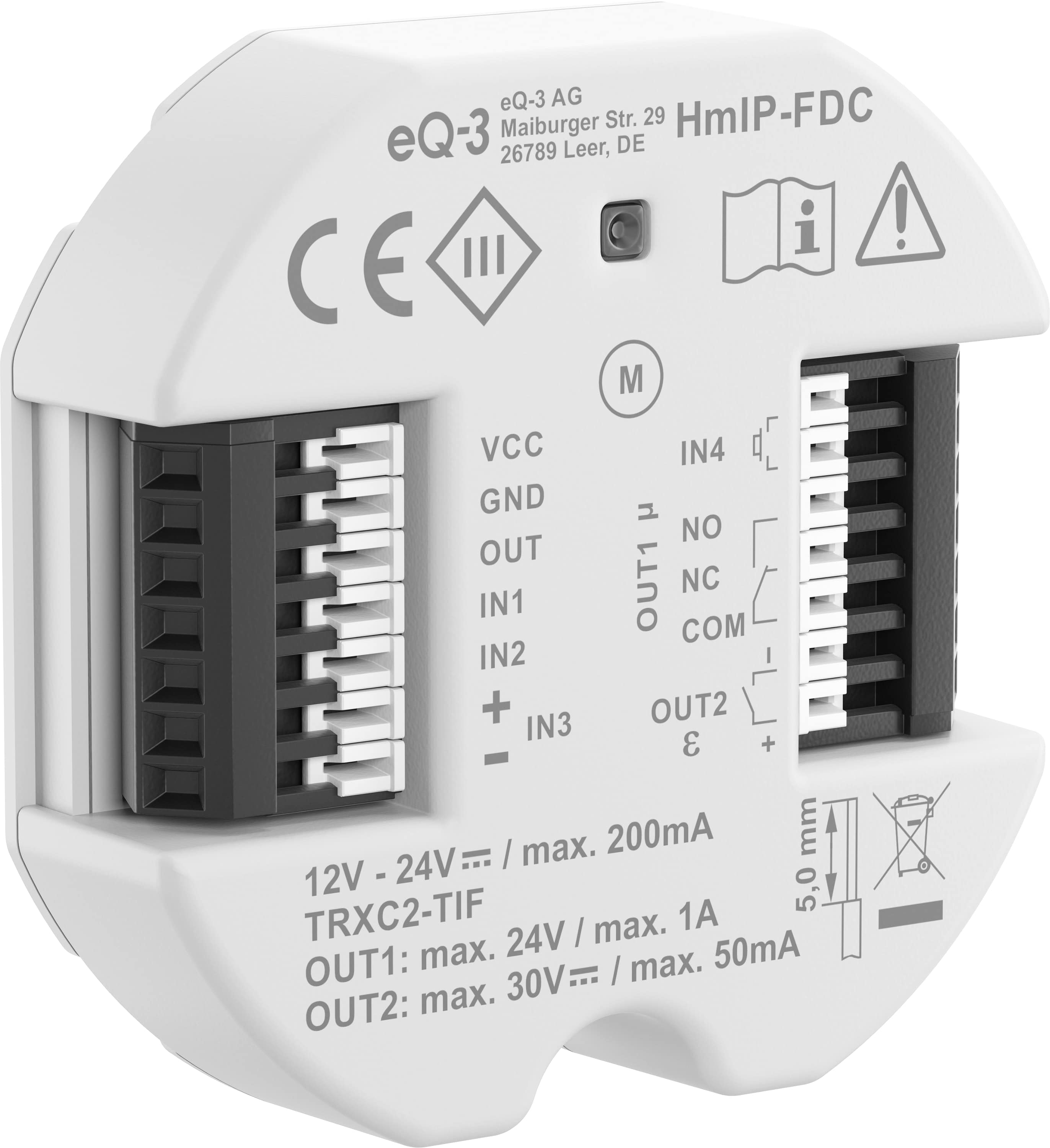 HOMEMATIC IP 160811A0, Universal Türöffner Controller