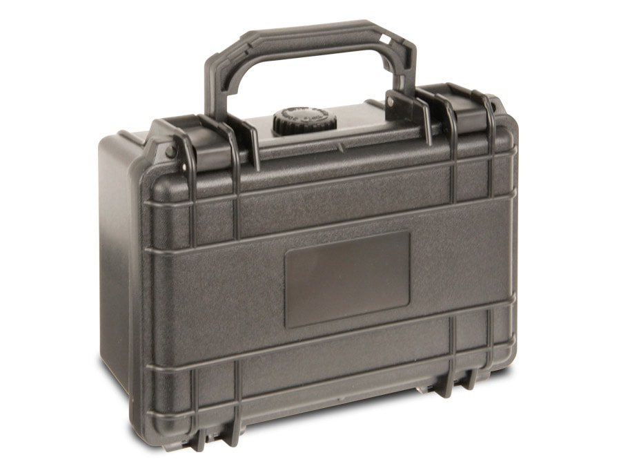 Kunststoff-Gerätekoffer, 210x167x90 mm, schwarz